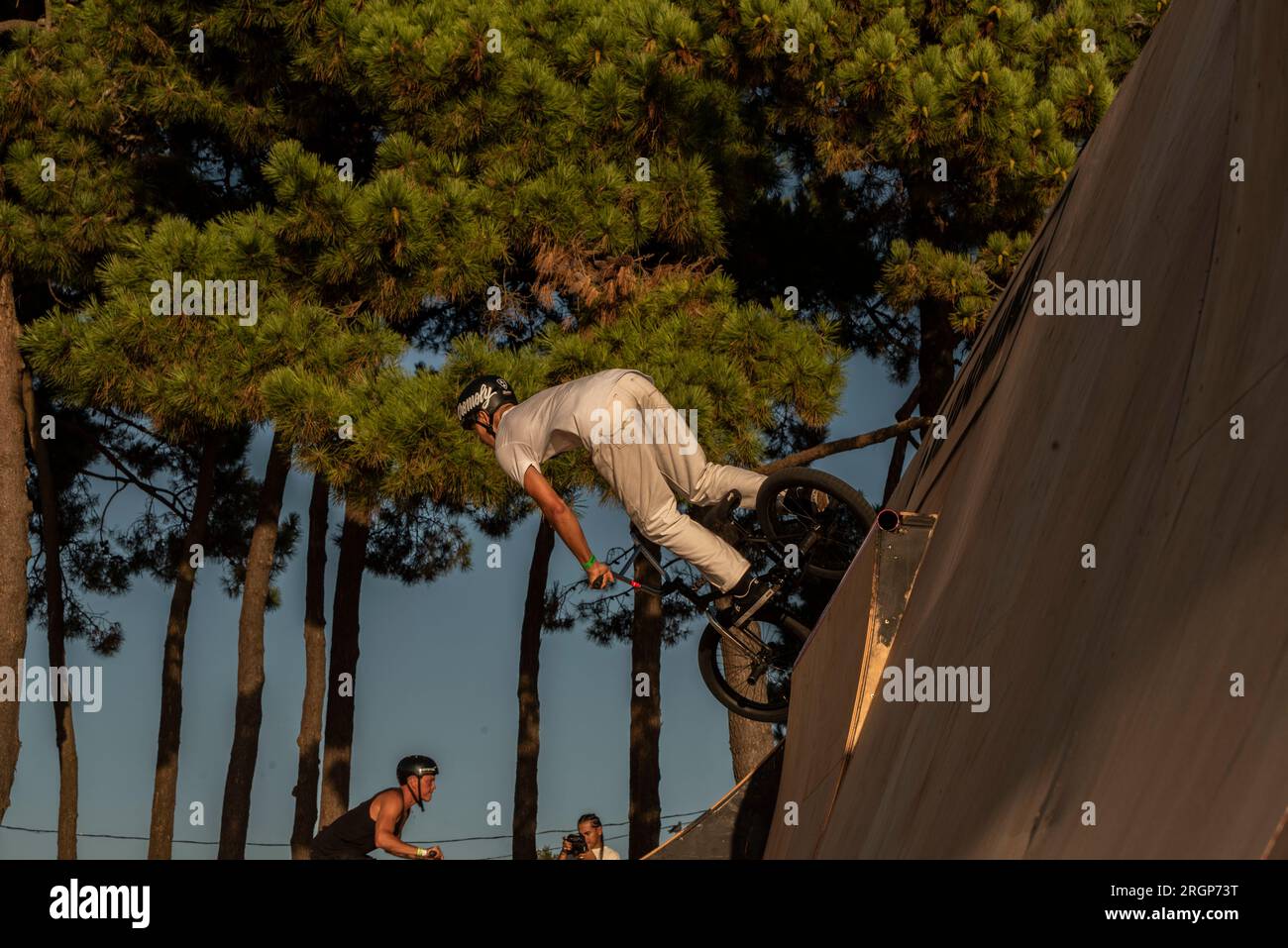 Vigo, Spanien. 10. August 2023. Kultur. Sport. Marisquiño23. Städtisches Kulturfestival und internationale Meisterschaft des städtischen Sports. Kredit: XAN Gasalla/Alamy Live News Stockfoto