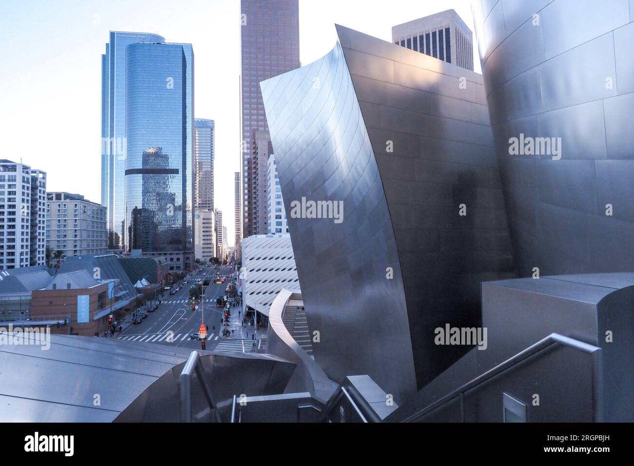Walt Disney Concert Hall, 111 South Grand Avenue in Downtown Los Angeles, Kalifornien, USA, 14. November 2022. (CTK-Foto/Pavel Vesely) Stockfoto