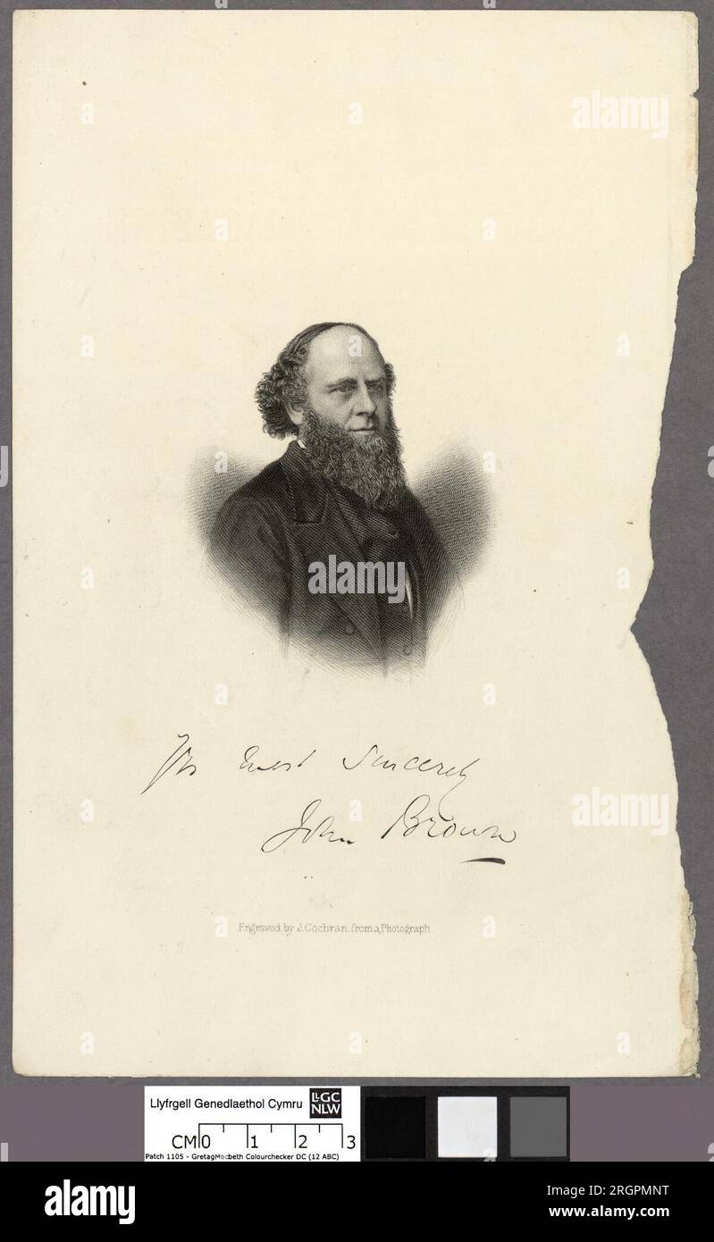 John Brown, circa 1840 von John Cochran Stockfoto