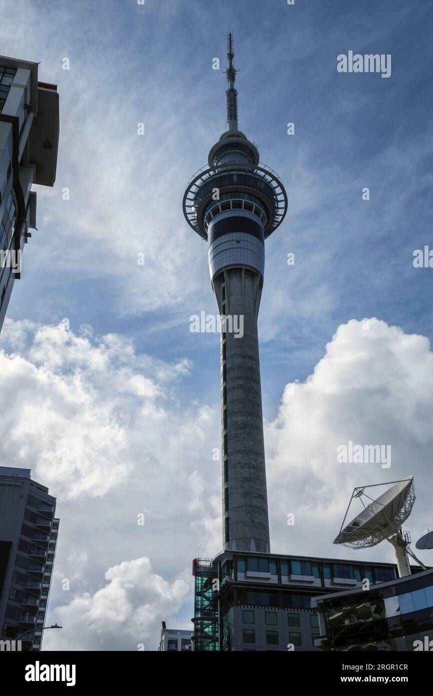 Der Sky Tower, Auckland, Neuseeland Stockfoto