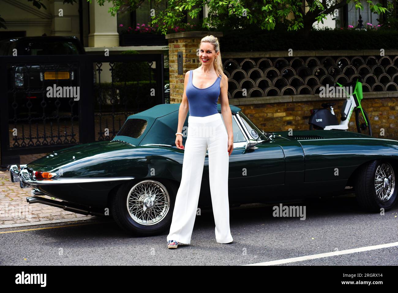 Die Sängerin und Songwriterin Leila Russack, auch bekannt als Miss Zagato. PatPhoto/Alamy Stock Stockfoto