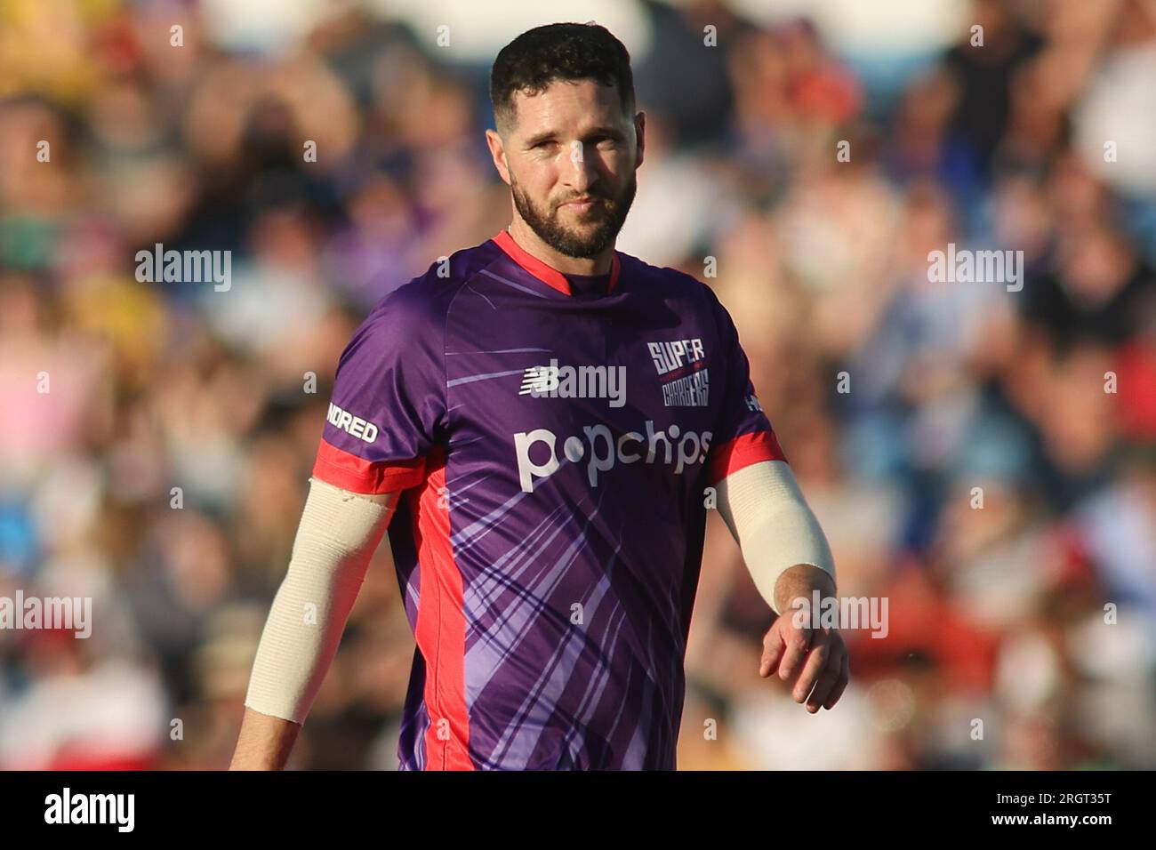 Clean Slate Headingley Stadium, Leeds, West Yorkshire, Großbritannien. 11. Aug. 2023. Northern Supercharger gegen Oval InvincibleÕs während des Hundert Double Header im Clean Slate Headingley Stadium. Von Northern Supercharger Credit: Touchlinepics/Alamy Live News Stockfoto