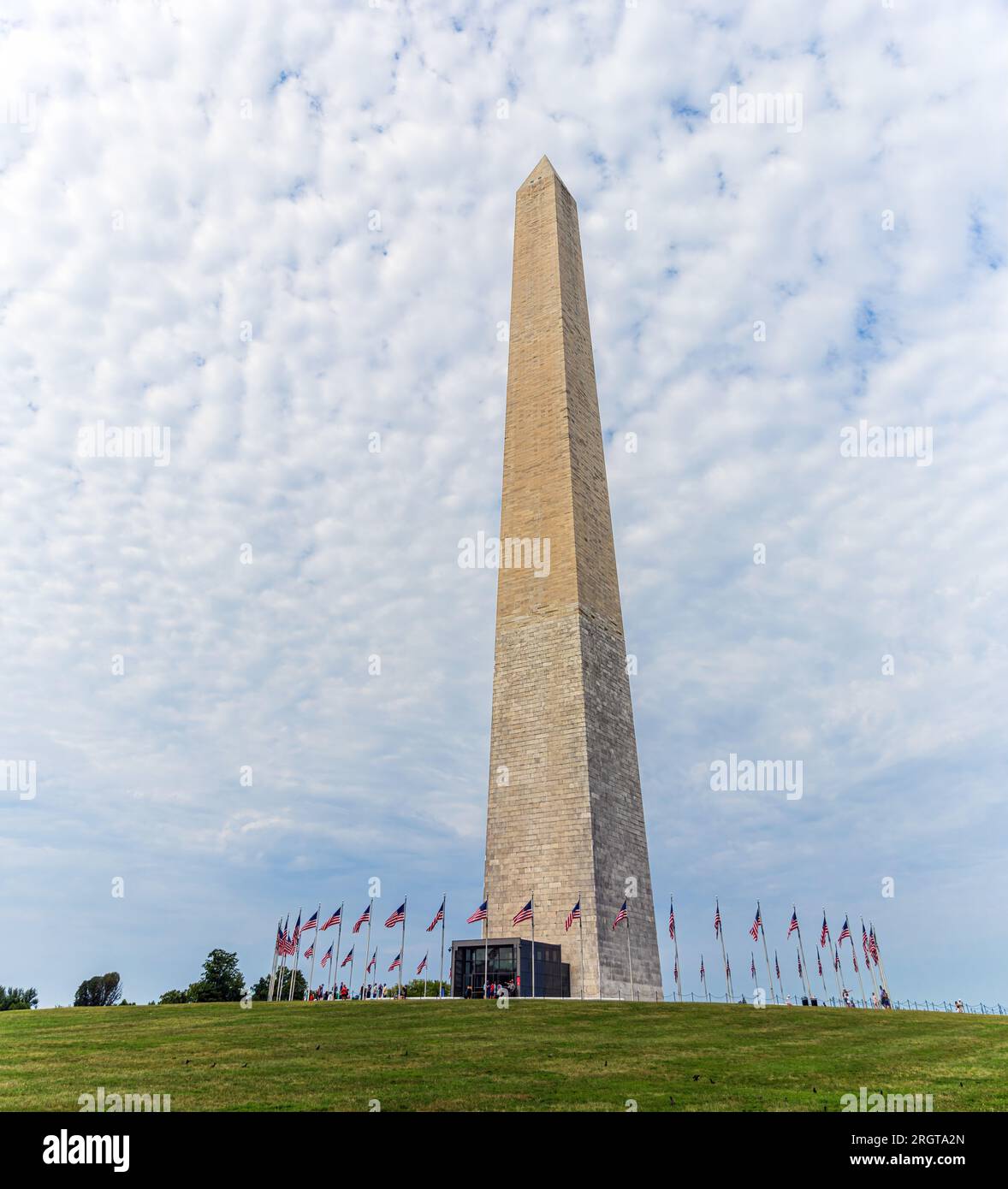 Washington Monument in Washington DC. Stockfoto