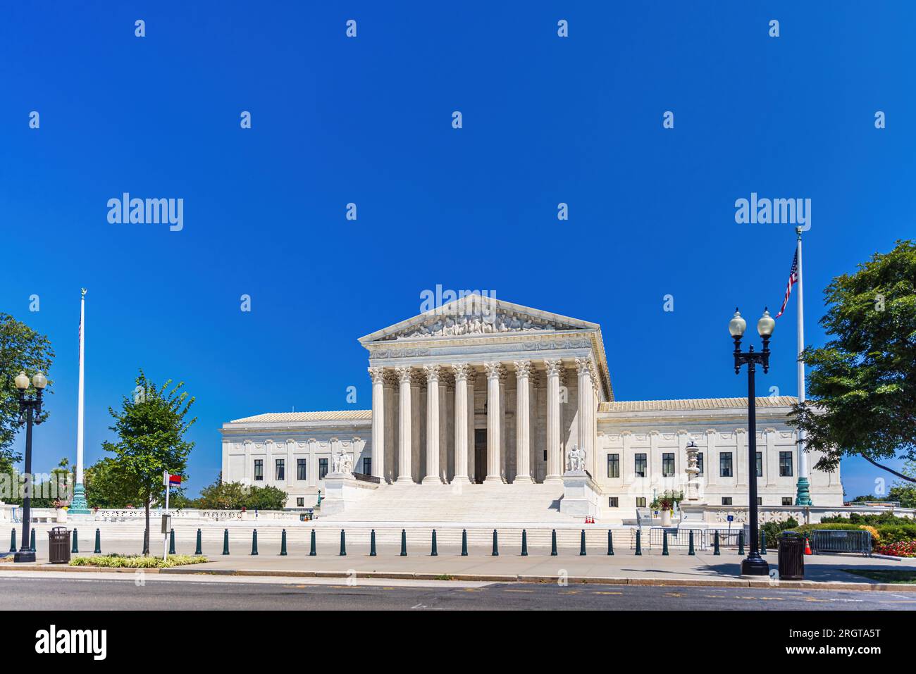 Oberster Gerichtshof der Vereinigten Staaten von Amerika Stockfoto