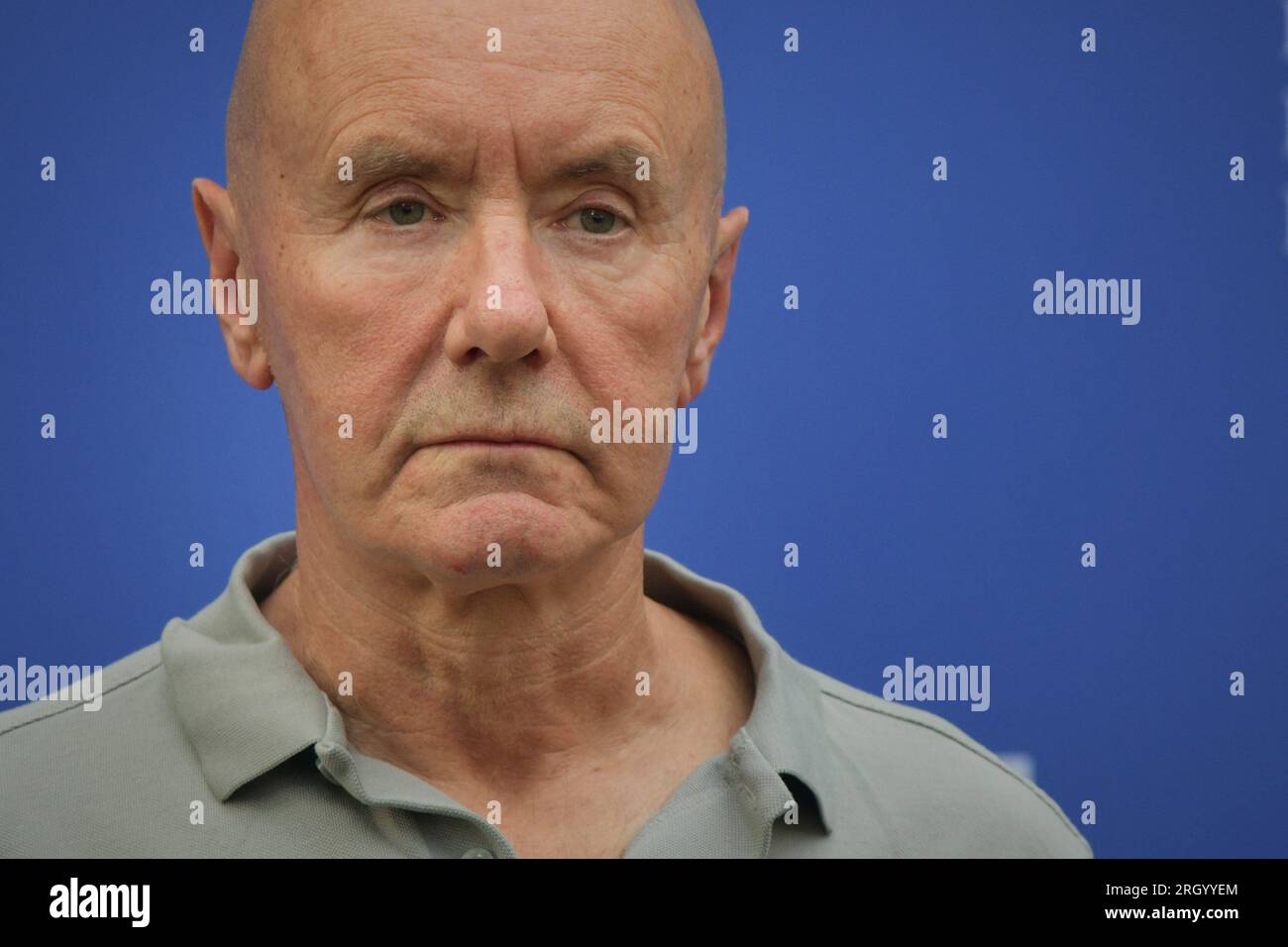 Edinburgh Scotland, Vereinigtes Königreich, 12. August 2023. Irvine Welsh beim Edinburgh International Book Festival. Live-Nachrichten von sst/alamy Stockfoto