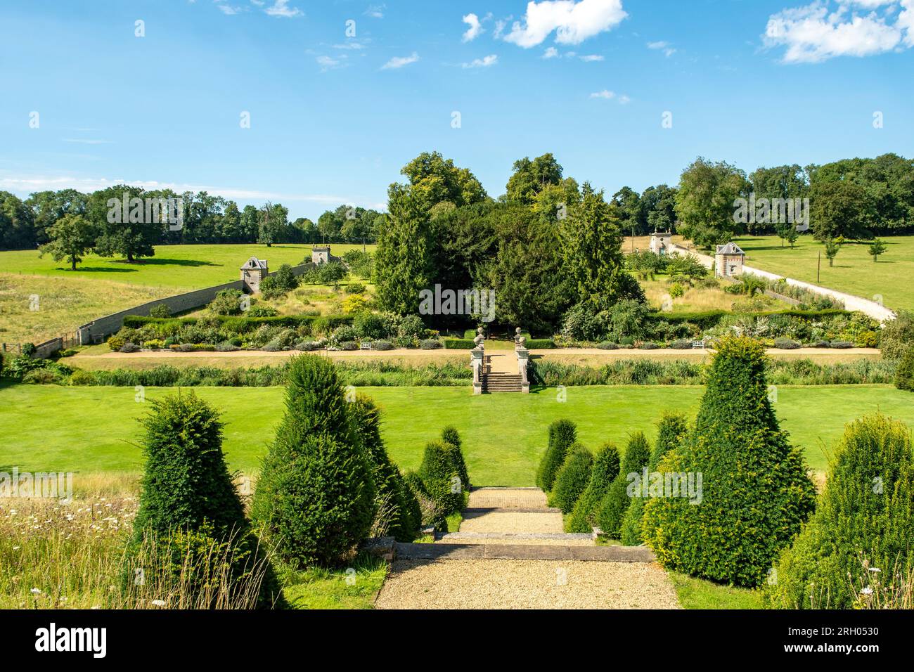 Easton Walled Gardens, in der Nähe von Grantham, Lincolnshire, England Stockfoto
