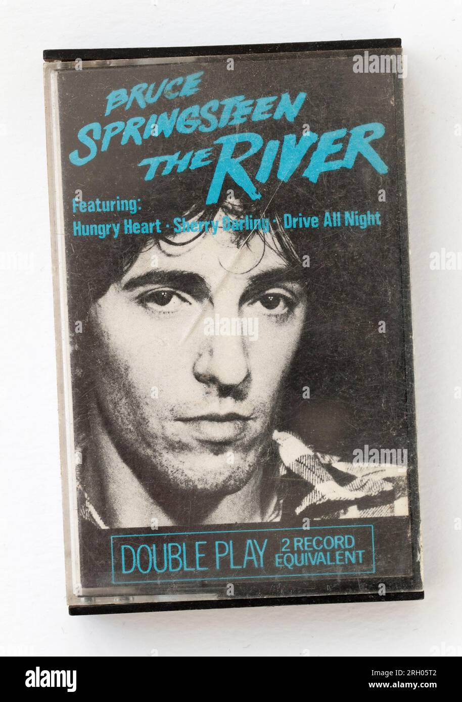 The River von Bruce Springsteen Audio-Musikkassette Stockfoto