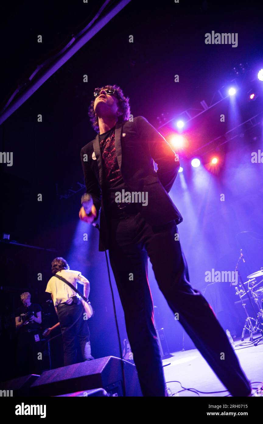 London, Vereinigtes Königreich, 12. August 2023. Schlechte Nerven für die Struts im O2 Kentish Town Forum. Cristina Massei/Alamy Live News Stockfoto