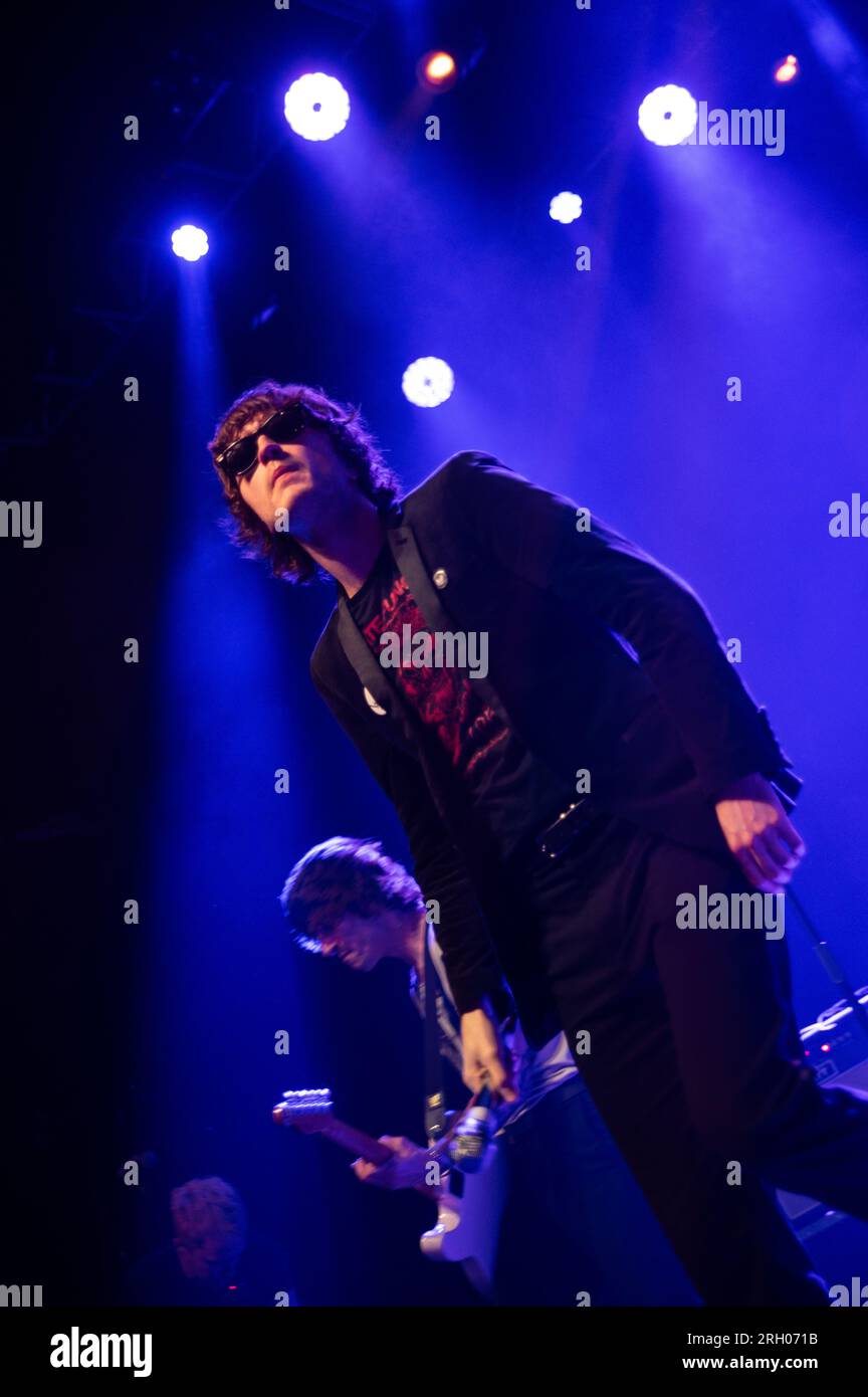 London, Vereinigtes Königreich, 12. August 2023. Schlechte Nerven für die Struts im O2 Kentish Town Forum. Cristina Massei/Alamy Live News Stockfoto