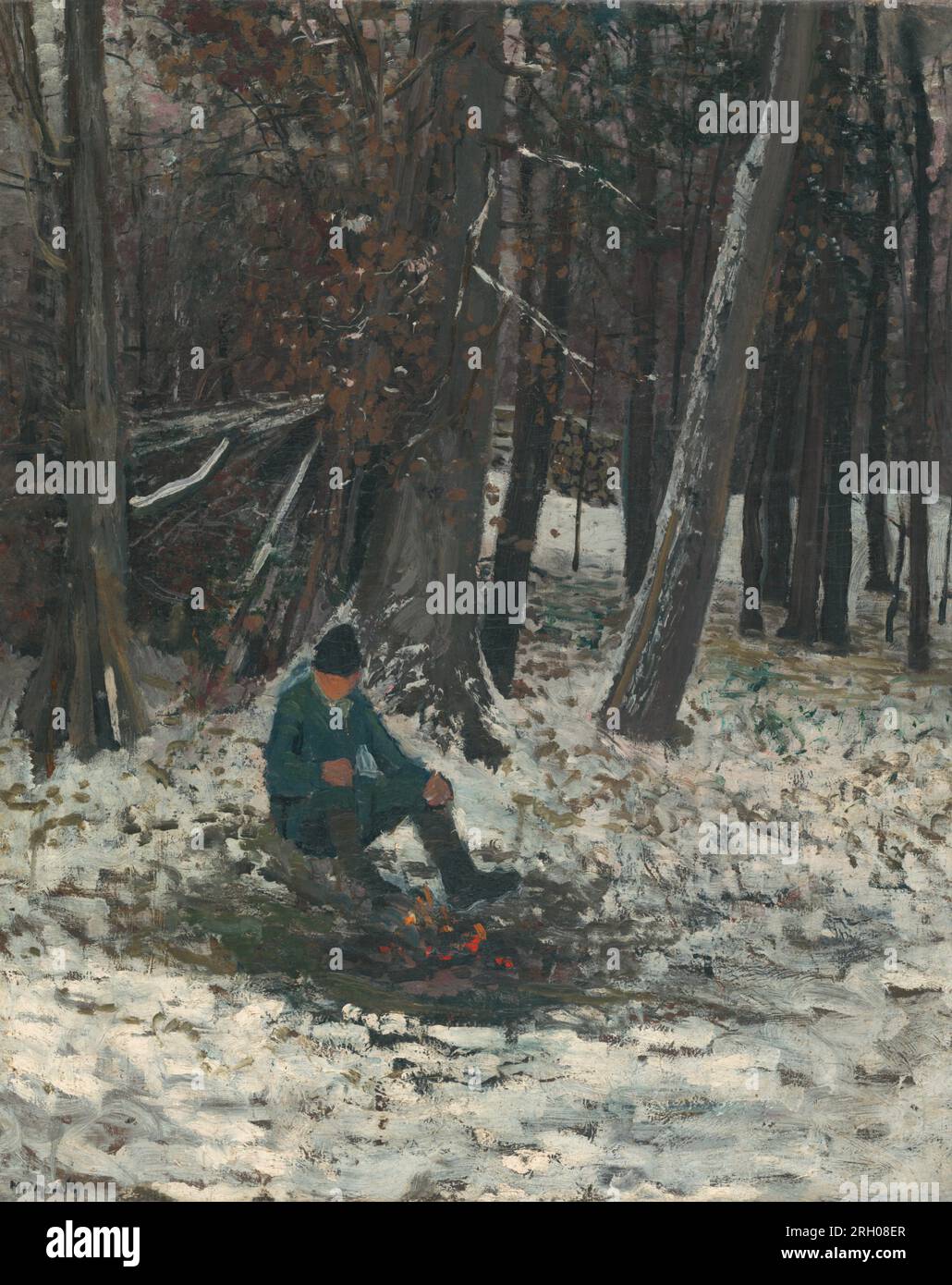 Q62521058 zwischen 1885 und 1895 von László Mednyánszky Stockfoto