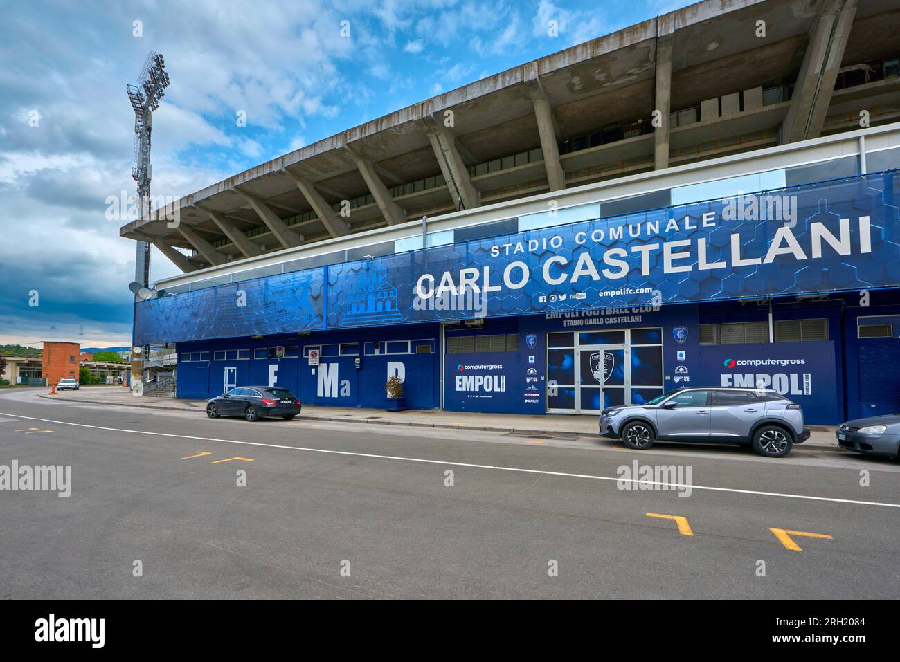 Carlo Castellani Arena - der offizielle Spielplatz des FC Empoli Stockfoto
