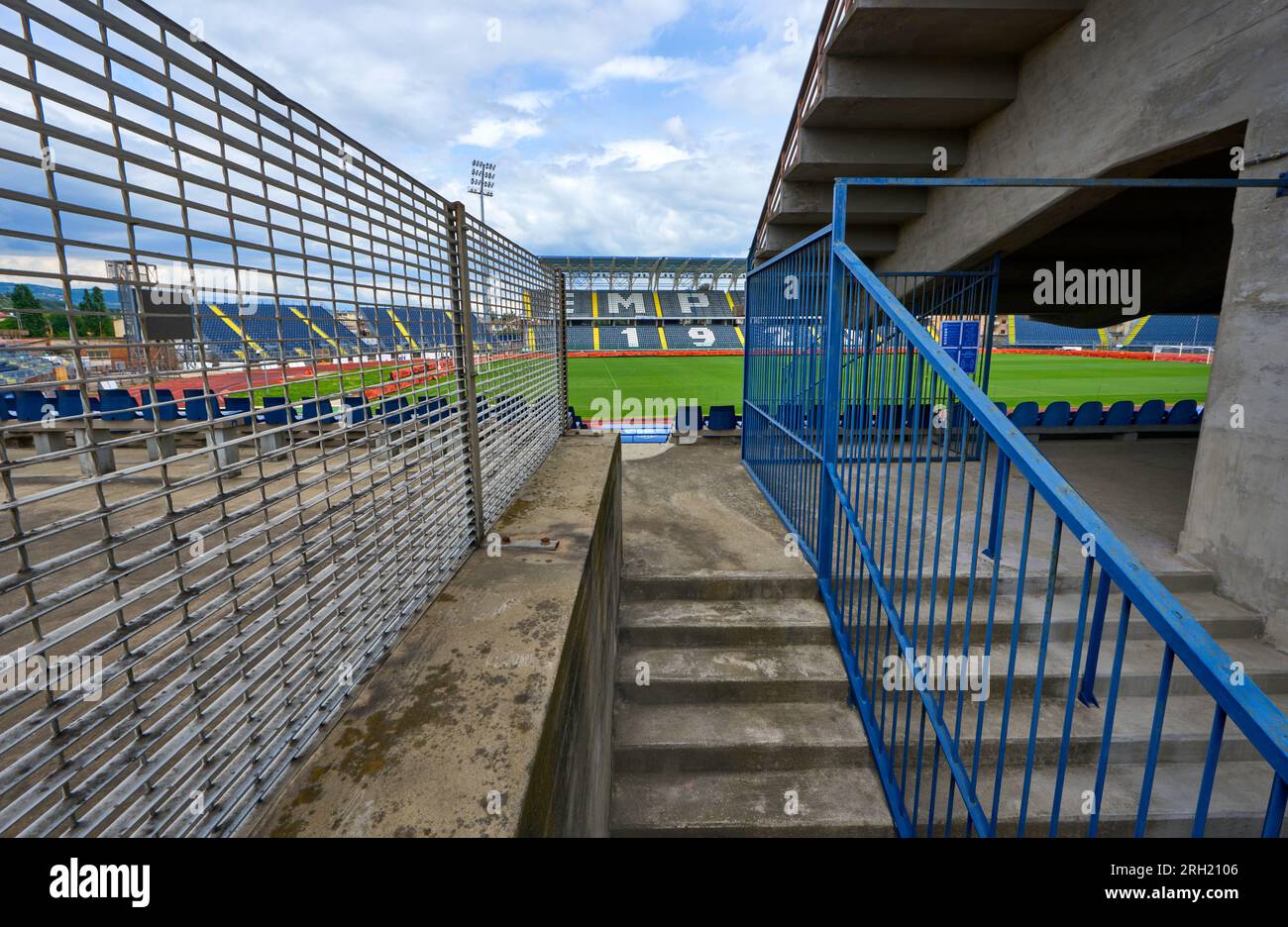 Carlo Castellani Arena - der offizielle Spielplatz des FC Empoli Stockfoto