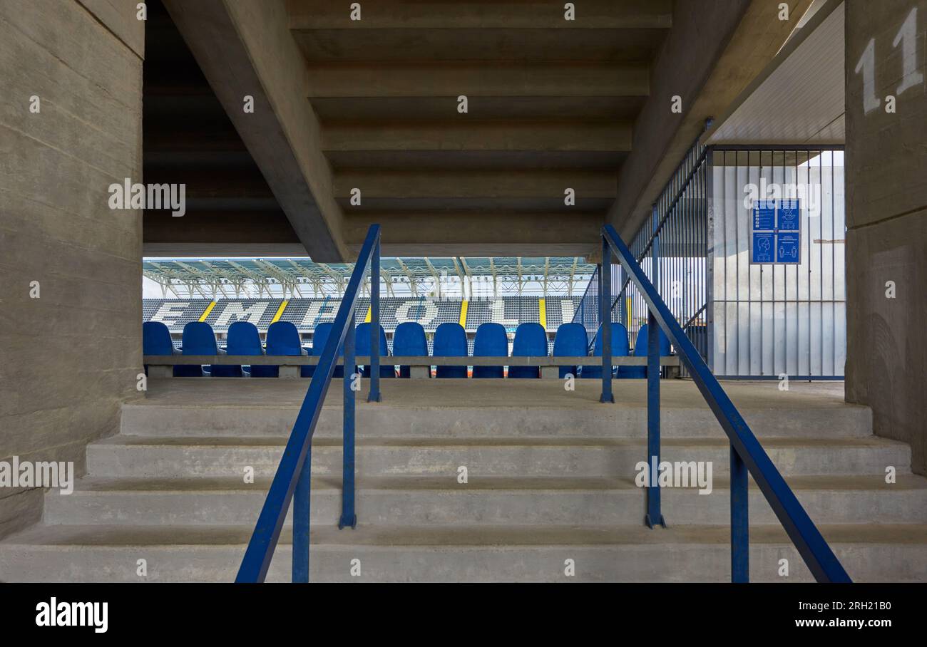 Carlo Castellani Arena - der offizielle Spielplatz des FC Empoli Stockfoto