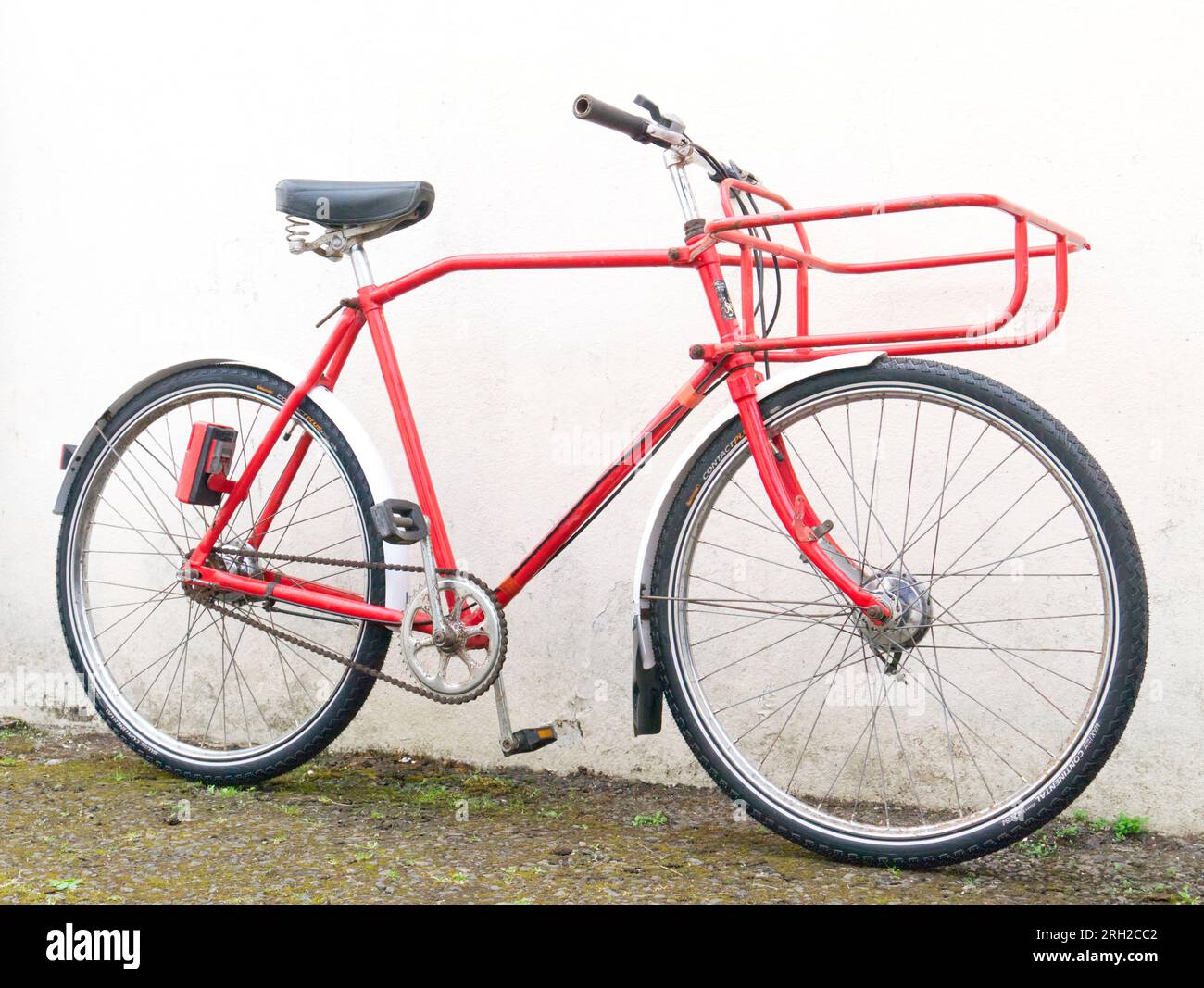 Altes britisches Postamt-Fahrrad Stockfoto