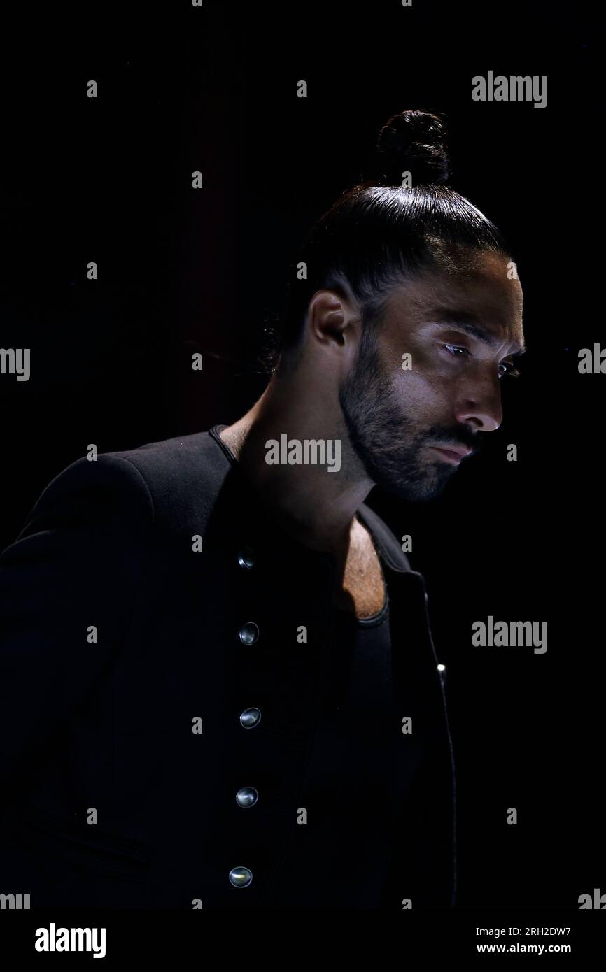 Der Bailaor Eduardo Guerrero (Cadiz, 1983) wird während der