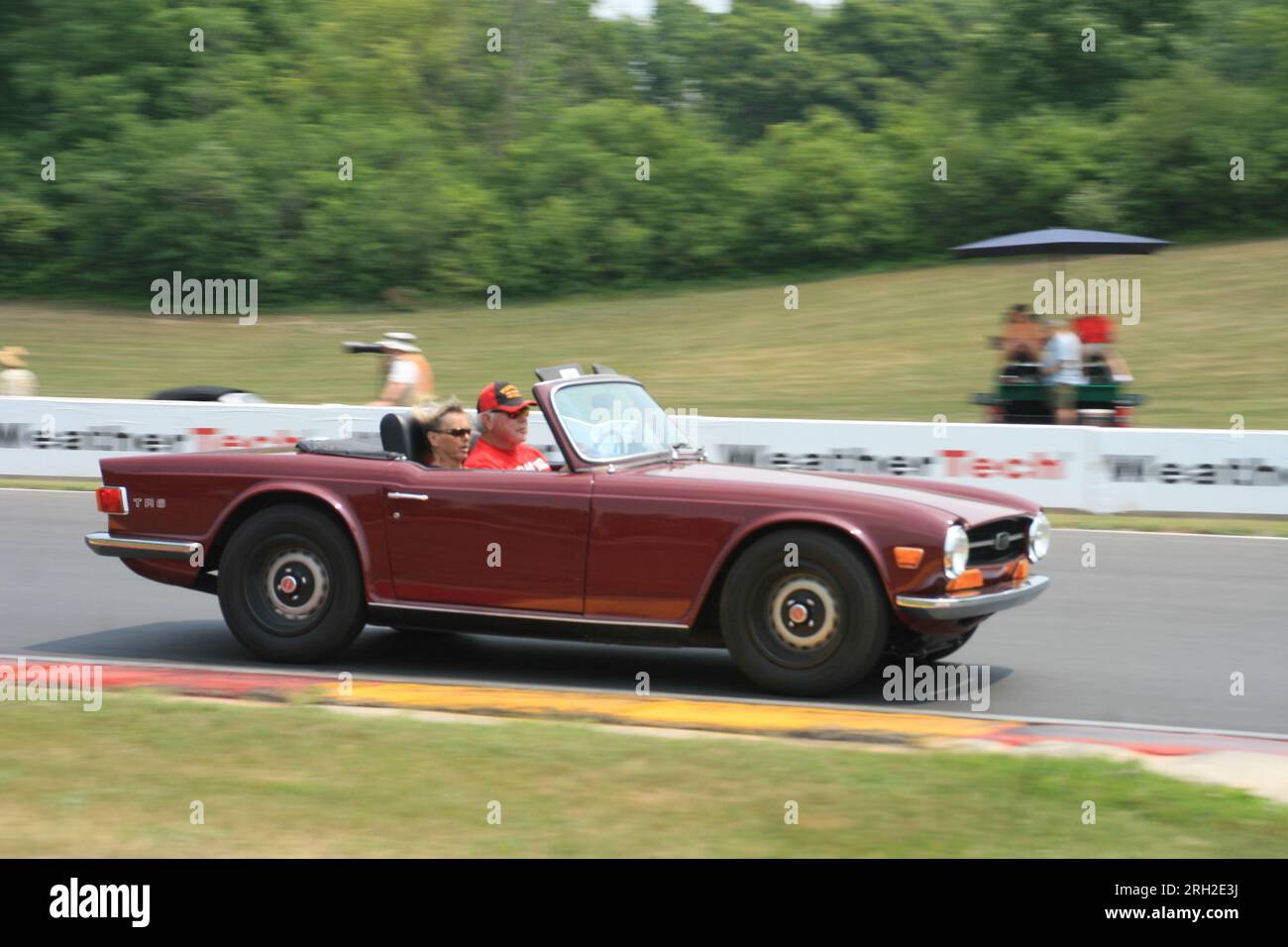 WeatherTech International Challenge 2023 mit Brian Redman im Road America National Speed Park Elkhart Lake, Wisconsin, USA Stockfoto