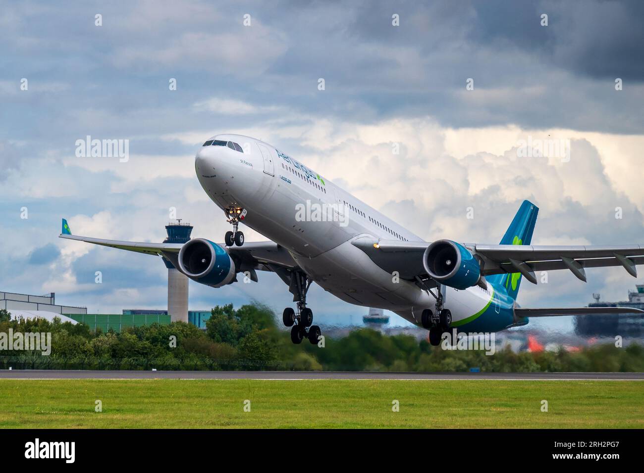 Aer Lingus Airbus A330-302. Stockfoto