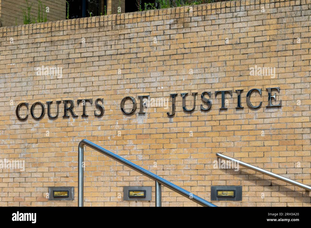 Southampton, Großbritannien - 6. August 2023:- The Courts of Justice, befindet sich an der London Road, Southampton Stockfoto