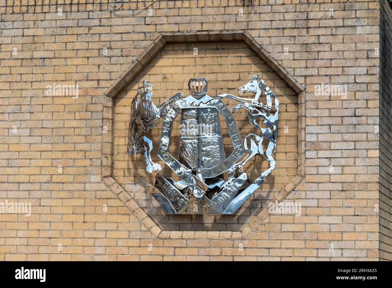 Southampton, Großbritannien - 6. August 2023:- The Courts of Justice, befindet sich an der London Road, Southampton Stockfoto