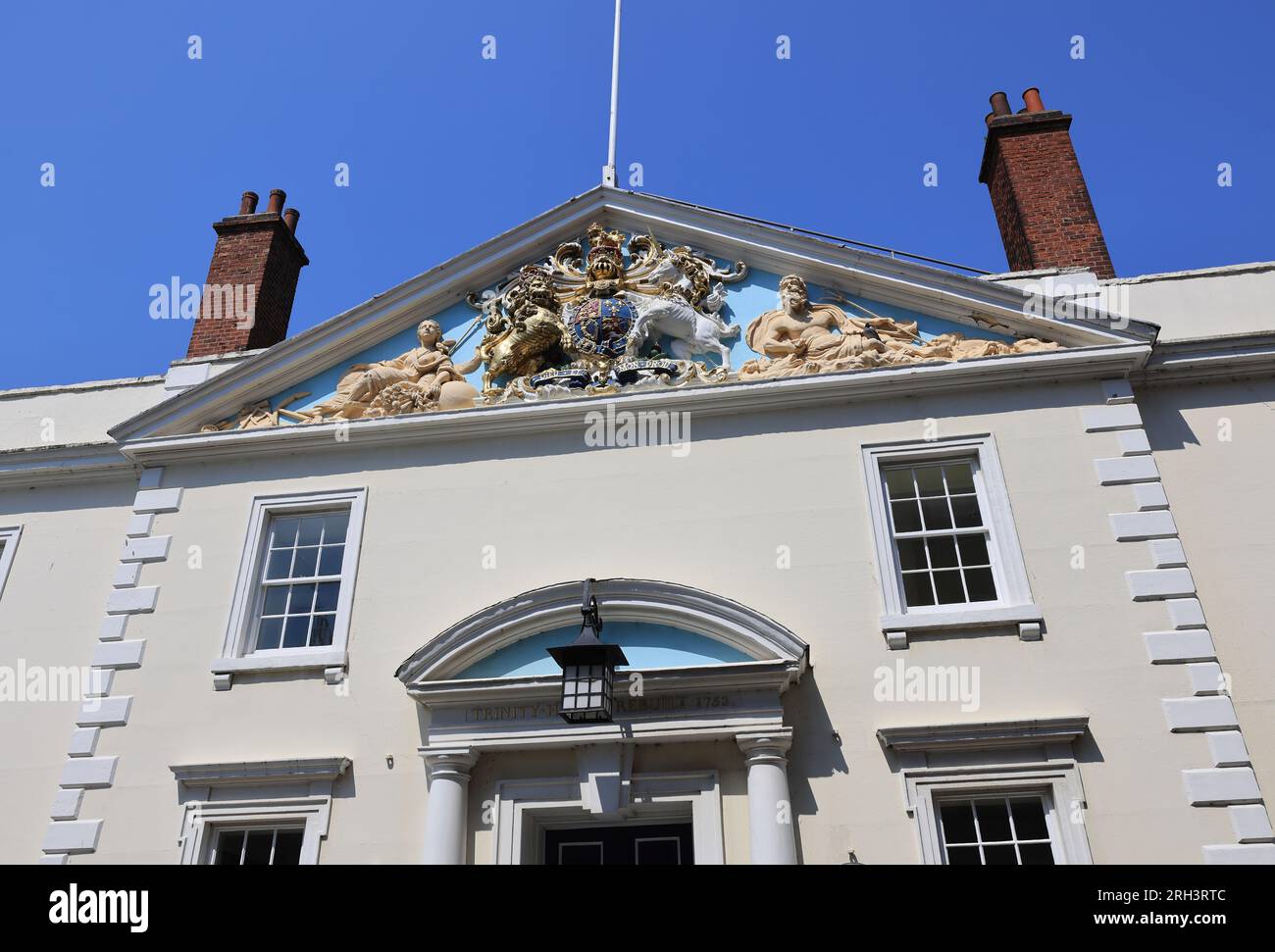 Hull Trinity House, eine Wohltätigkeitsorganisation für Seefahrer, die 1787 eine Schule für Seefahrer in Kingston upon Hull im East Riding of Yorkshire gründete. Stockfoto