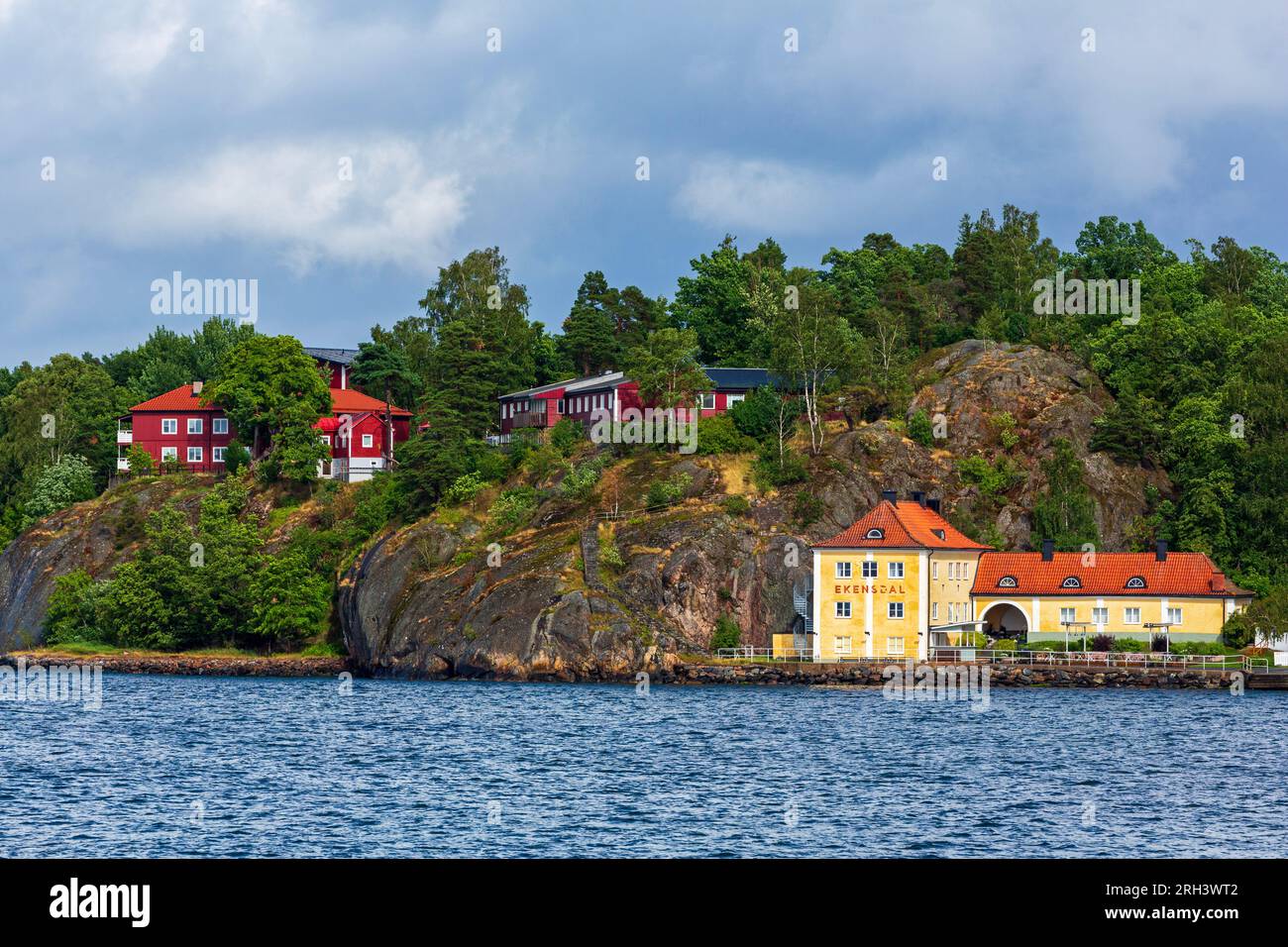 Veranstaltungsort Ekendal, Lidingo, Stockholmer Archipel, Schweden, Skandinavien Stockfoto