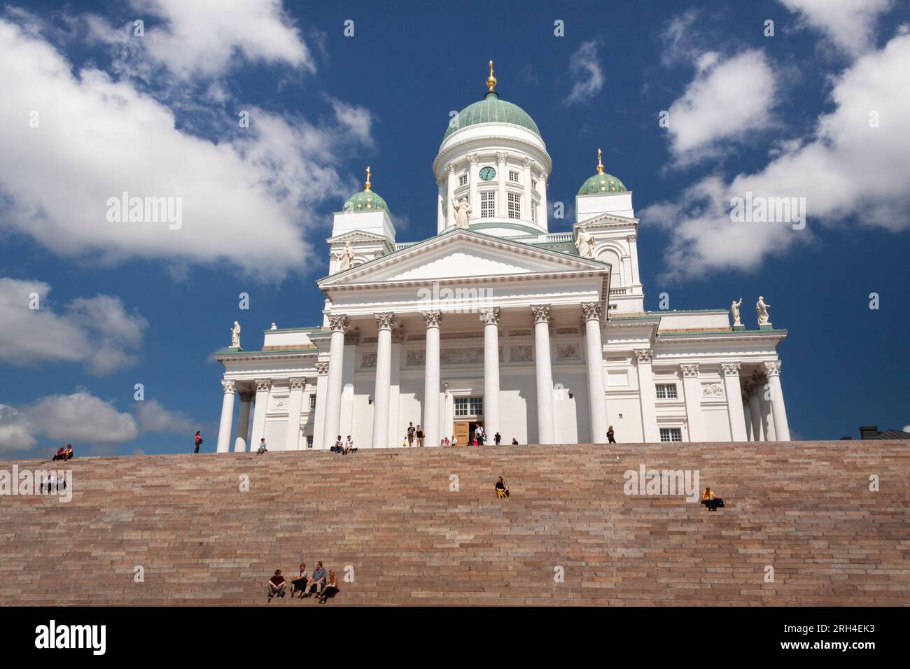 Kathedrale von Helsinki in Helsinki Finnland Europa Stockfoto