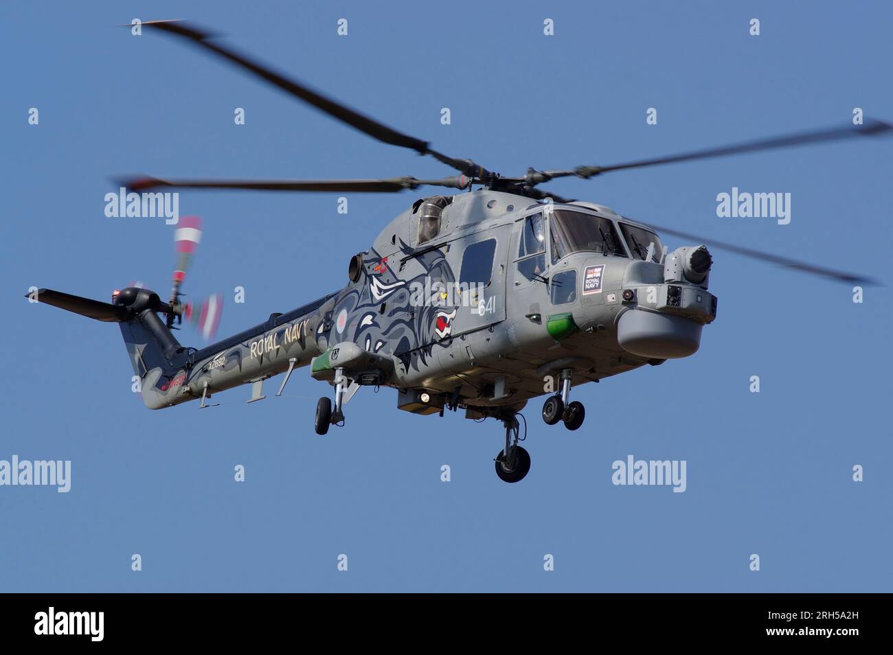 Royal Navy, Lynx, HAS2, XZ692, Wildcat Display Team, Southport Air Show. Stockfoto