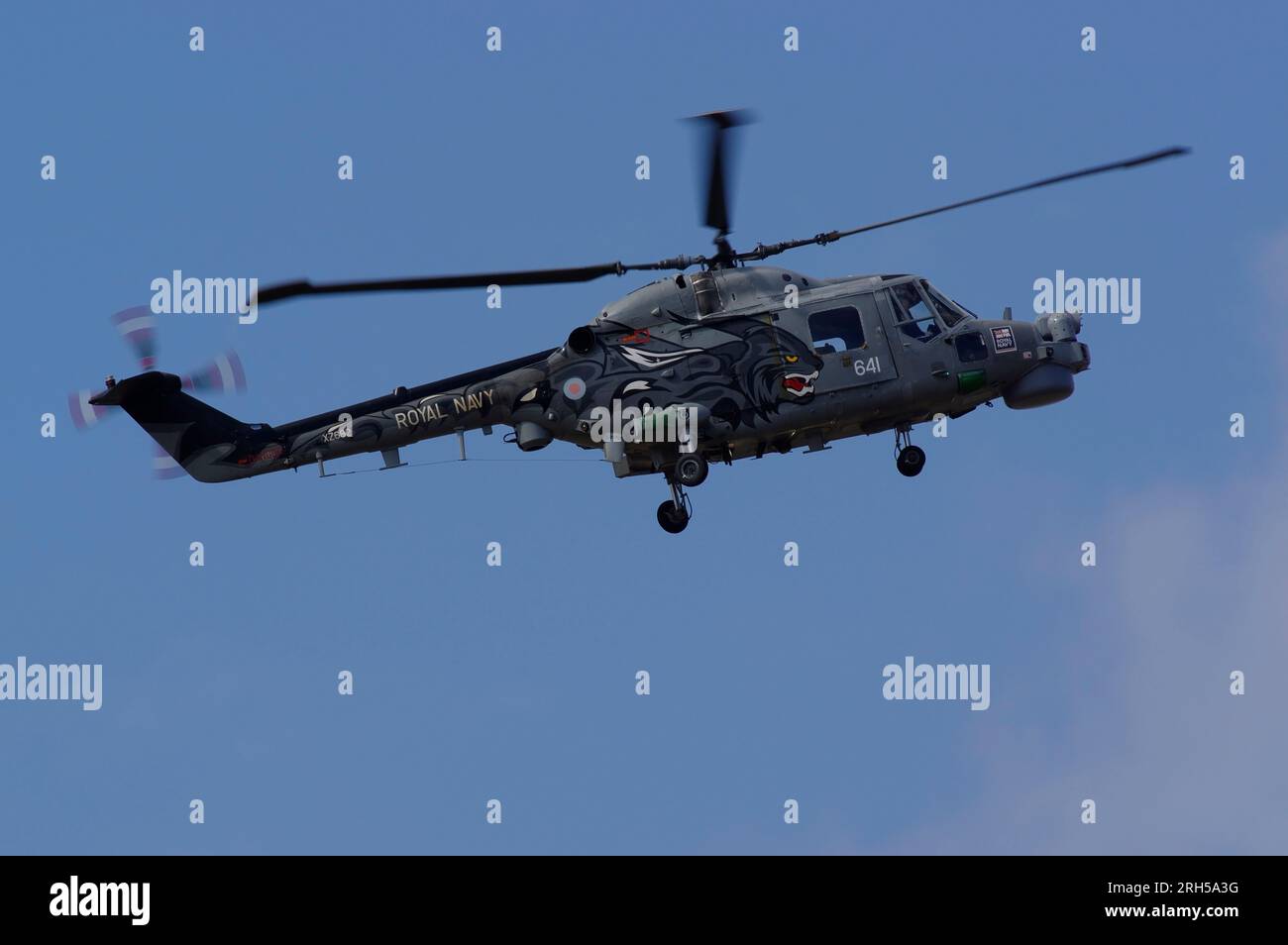 Royal Navy, Lynx, HAS2, XZ692, Wildcat Display Team, Southport Air Show. Stockfoto