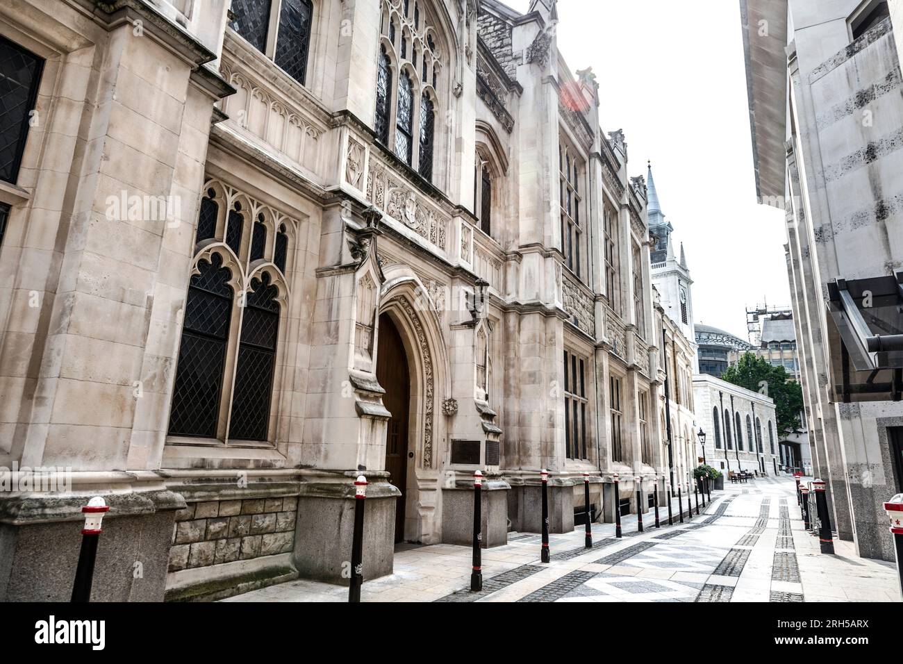 Mayor's und City of London Court und Guildhall Buildings Street, London, England Stockfoto