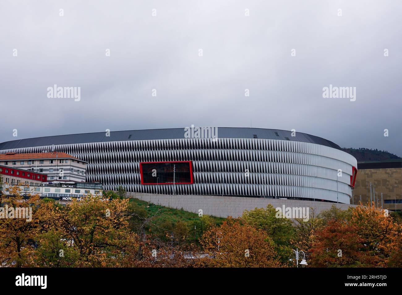 San Mames Fußballstadion. Athletic Club de Bilbao. Bilbao, Baskenland, Spanien. Stockfoto