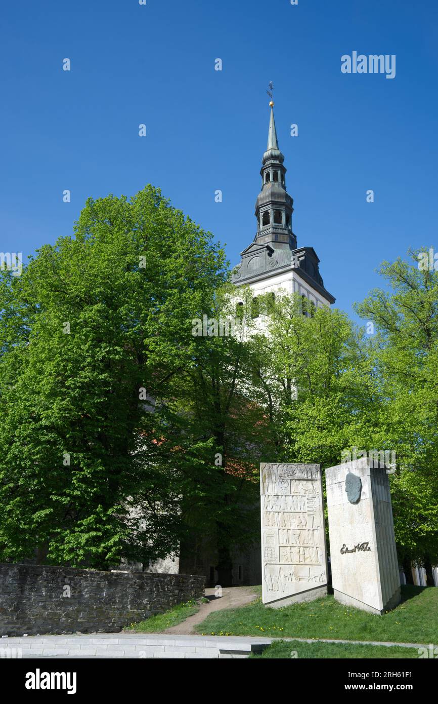 Niguliste Museum, in St. Nicholas' Kirche Altstadt, Estland Stockfoto