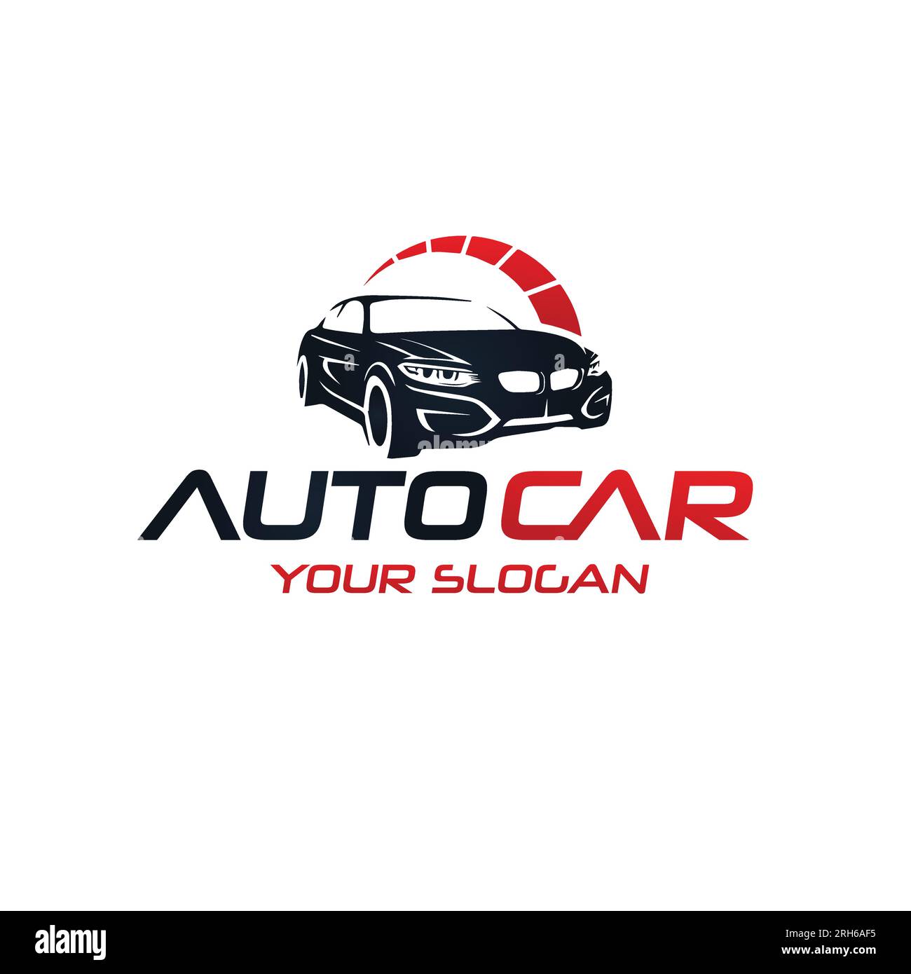 Design Des Automarke-Logos, Vektordesign Des Premium-Automarke-Logos Stock Vektor