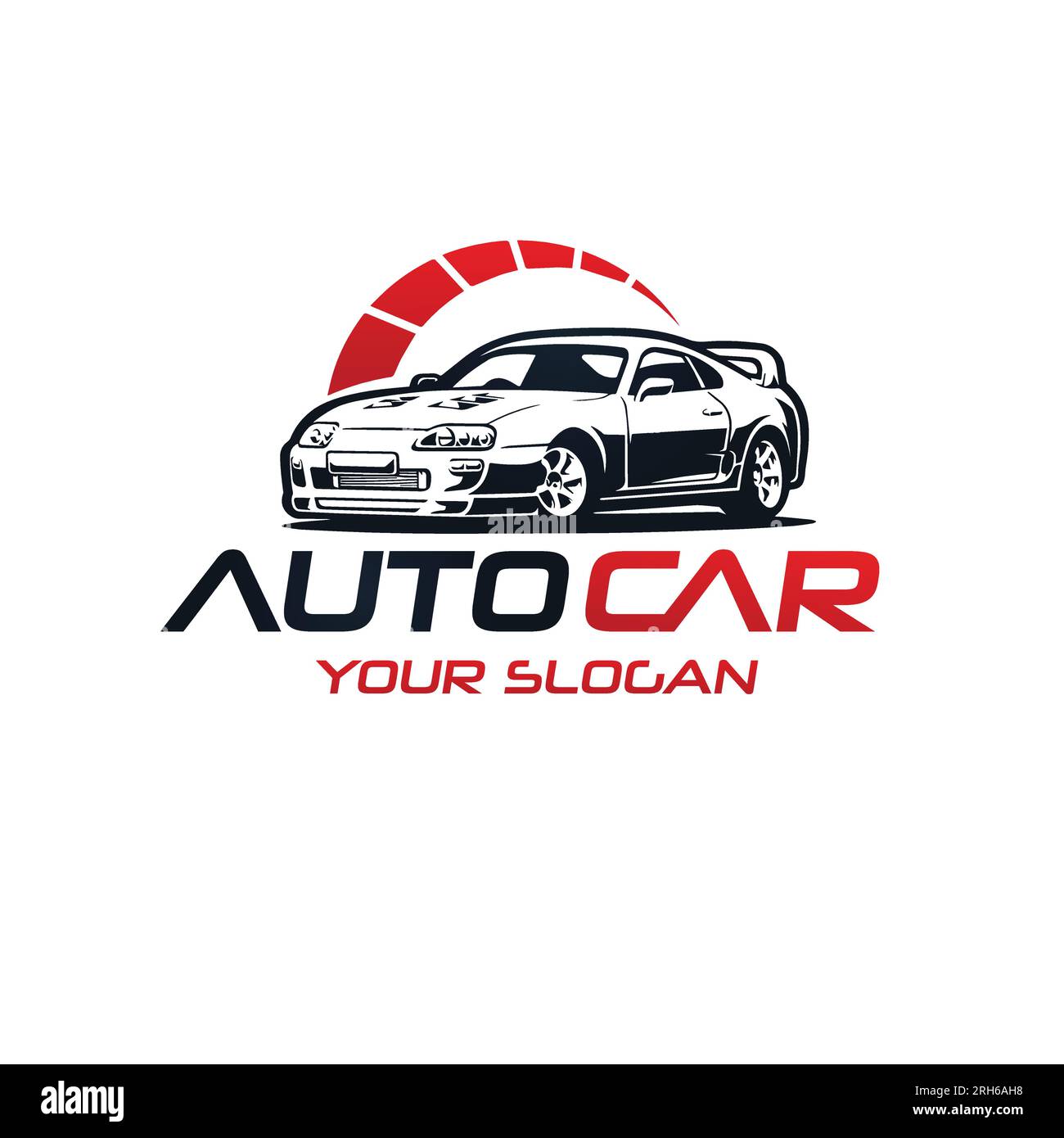 Design Des Automarke-Logos, Vektordesign Des Premium-Automarke-Logos Stock Vektor