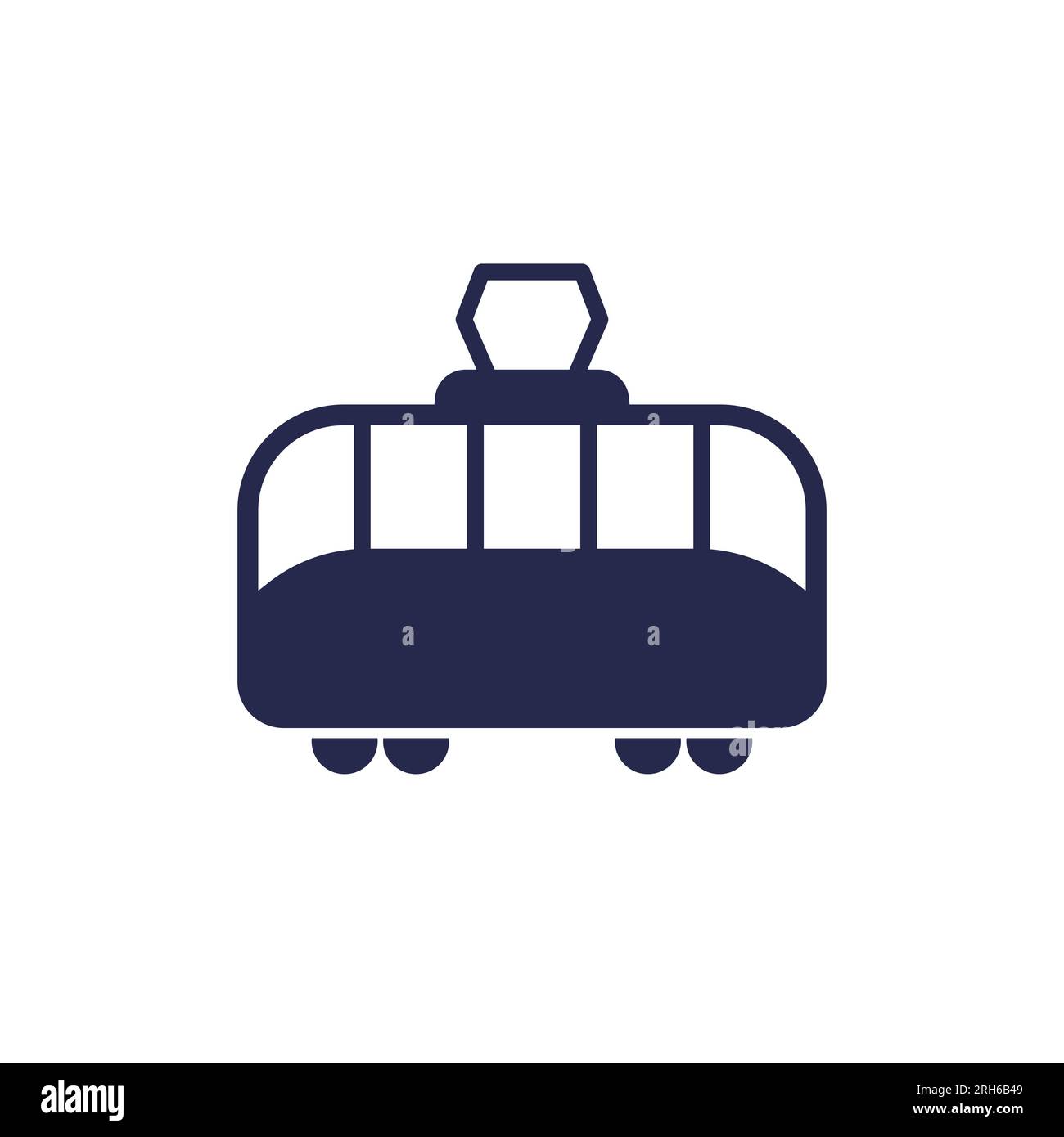 Fahrsymbol, Seitenansicht, Vektor Stock Vektor
