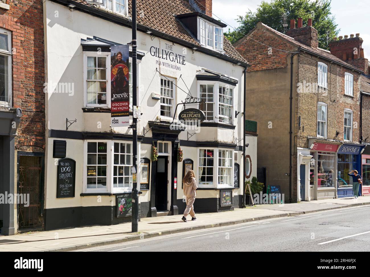 Das Gillygate Pub in Gillygate, York, North Yorkshire, England Stockfoto