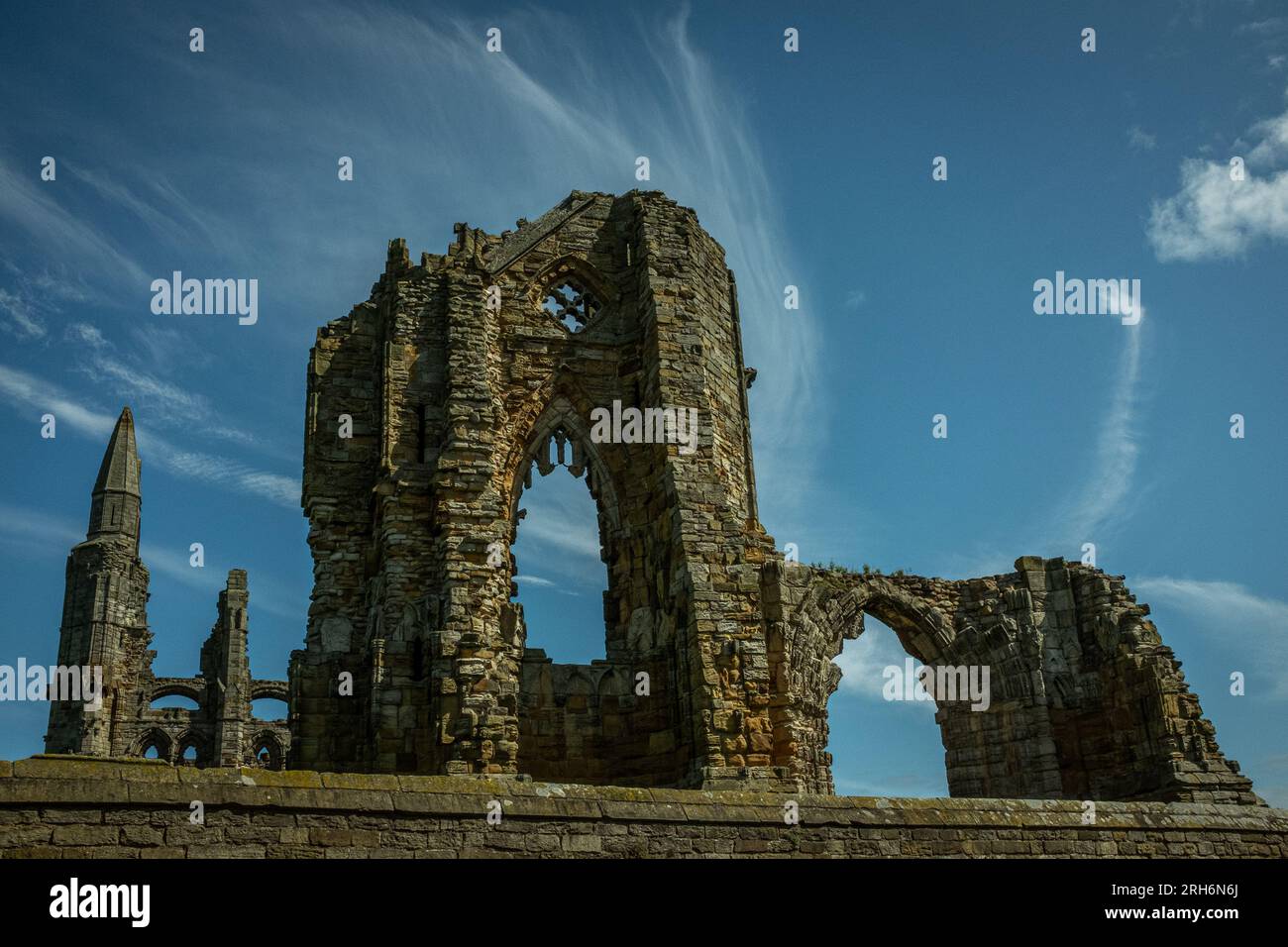 Whitby und Umgebung Stockfoto