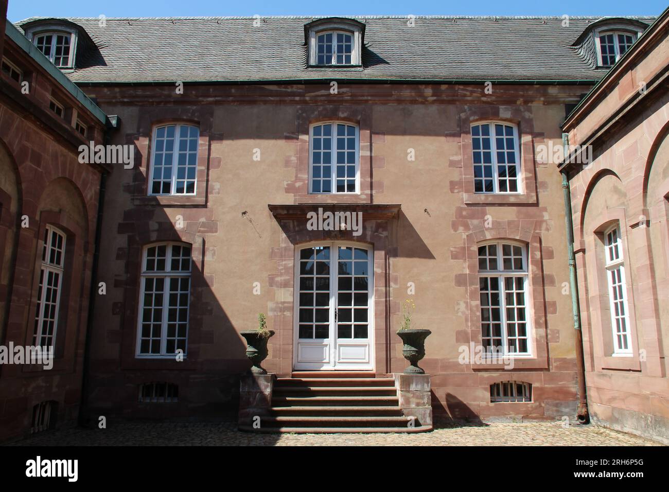 rohan-Palast in straßburg im elsass in frankreich Stockfoto