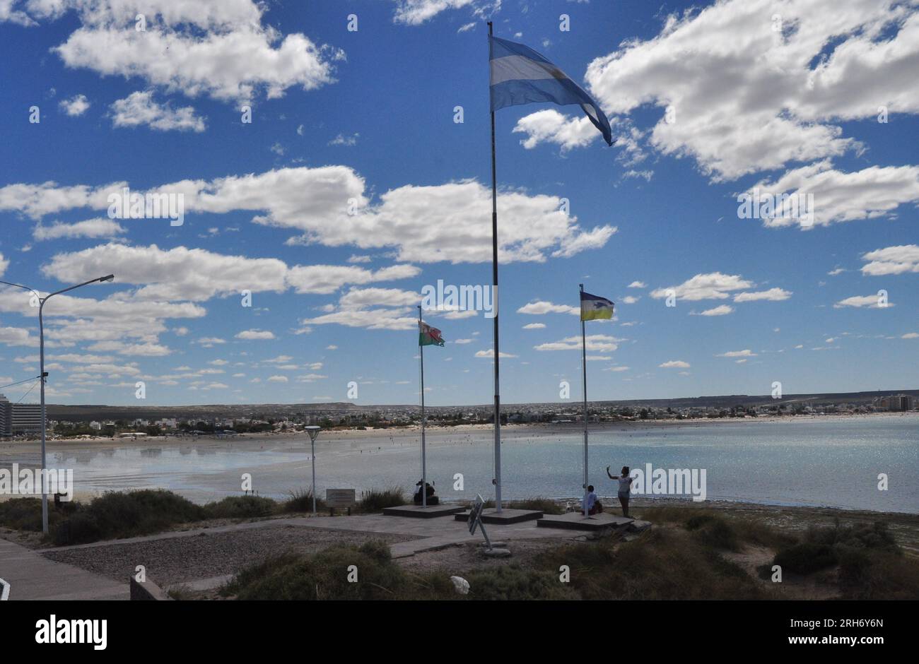 Punta Cuevas, Puerto Madryn, Chubut, Argentinien Stockfoto