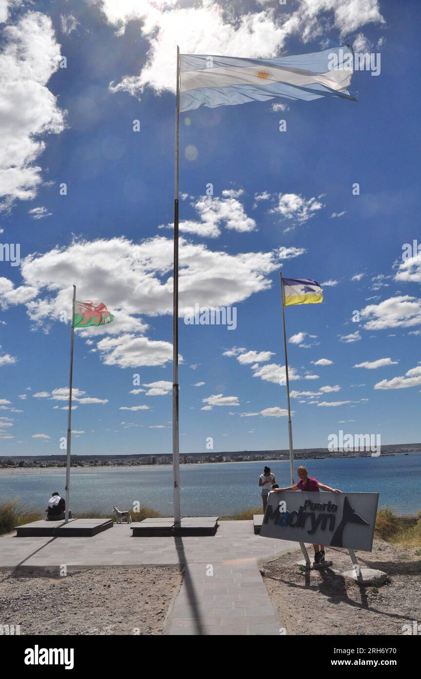 Punta Cuevas, Puerto Madryn, Chubut, Argentinien Stockfoto