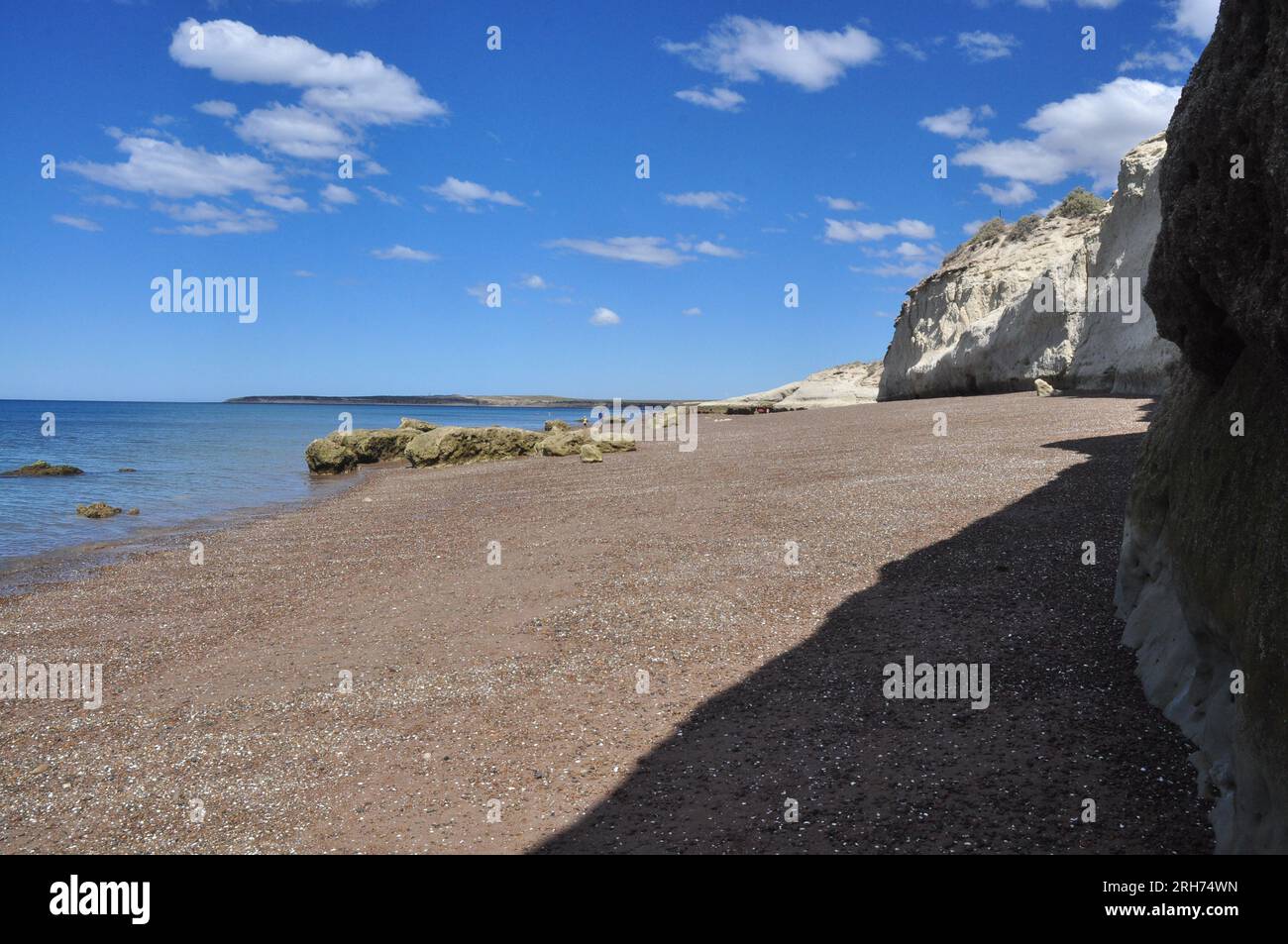 Punta Cuevas, Puerto Madryn, Chubut, Patagonien, Argentinien Stockfoto