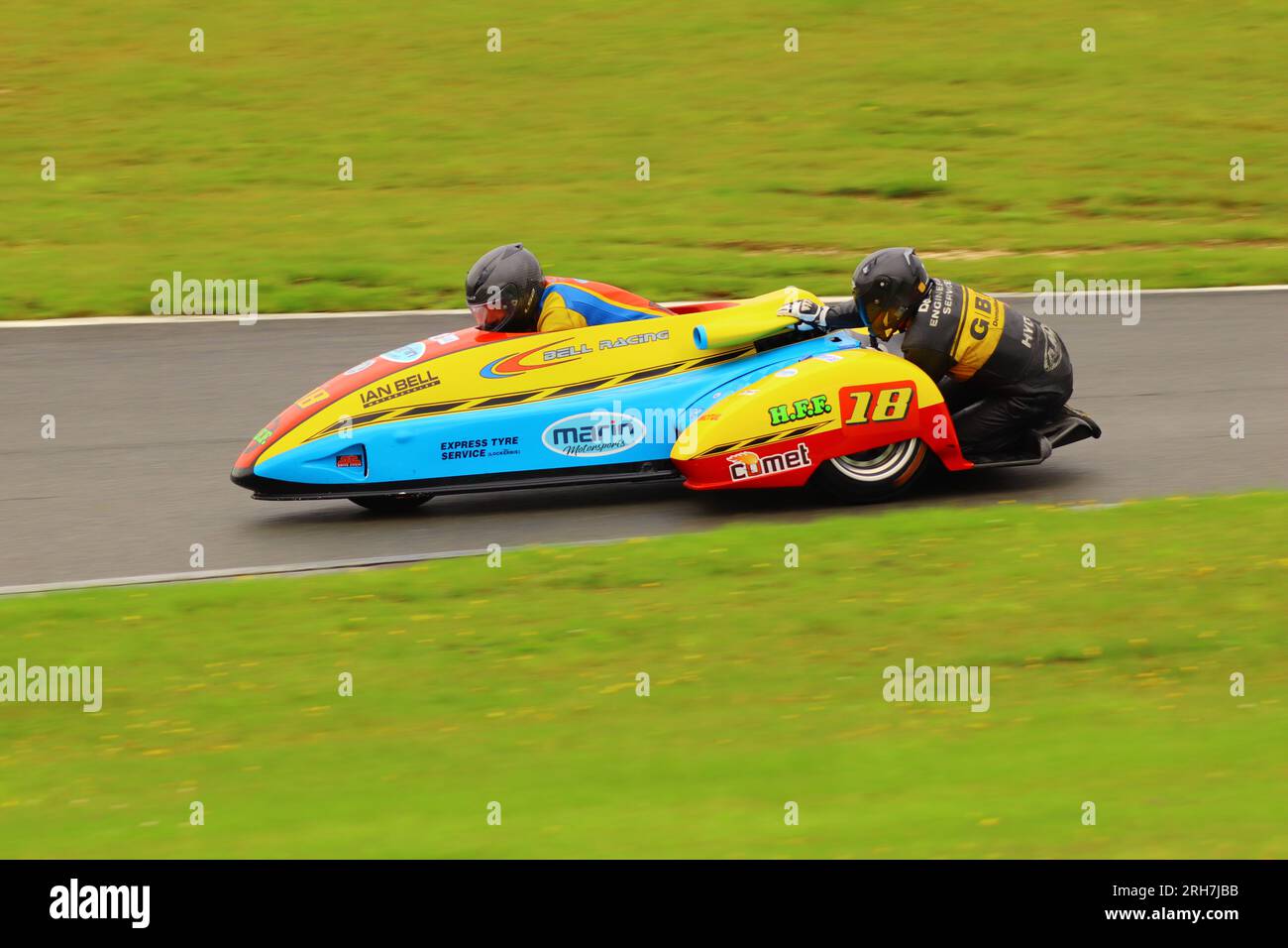 SIDE CAR REVIVAL CADWELL PARK 2023 Stockfoto