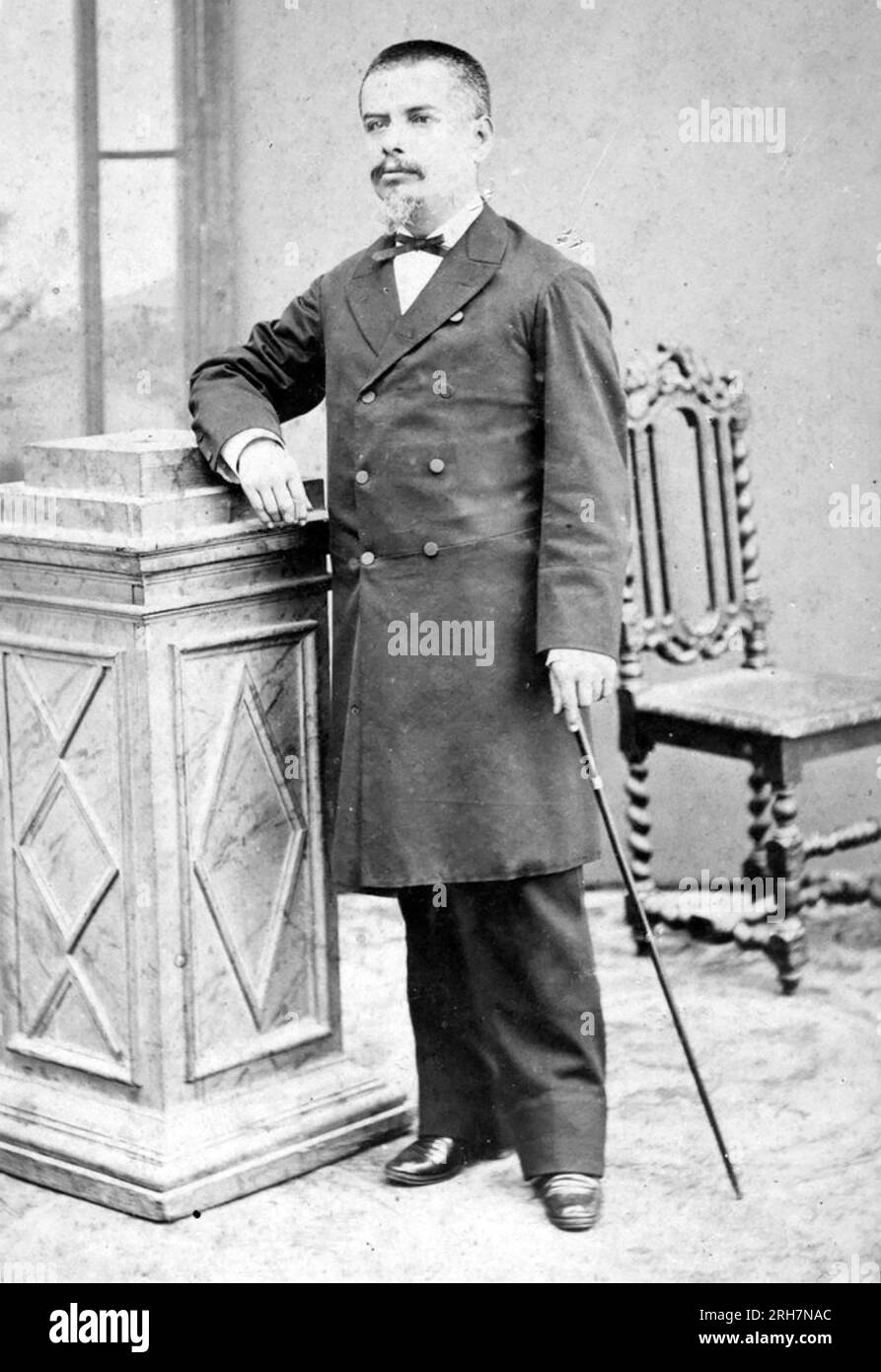 ELOY ALFARO (1842-1912) zweimal Präsident von Ecuador Stockfoto