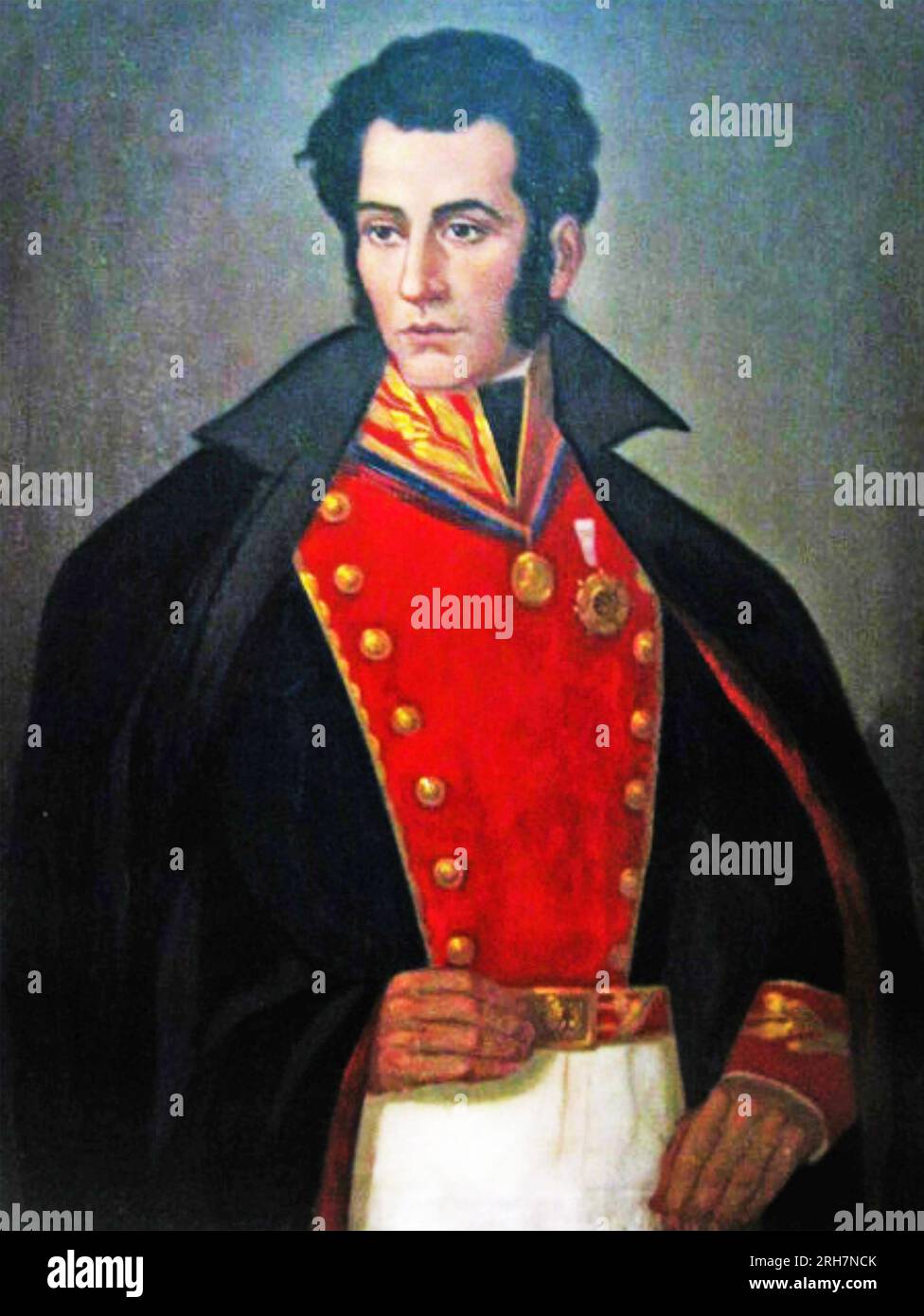 ANTONIO JOSE de SUCRE (1795-1830), Präsident Boliviens, 1825-28. Stockfoto