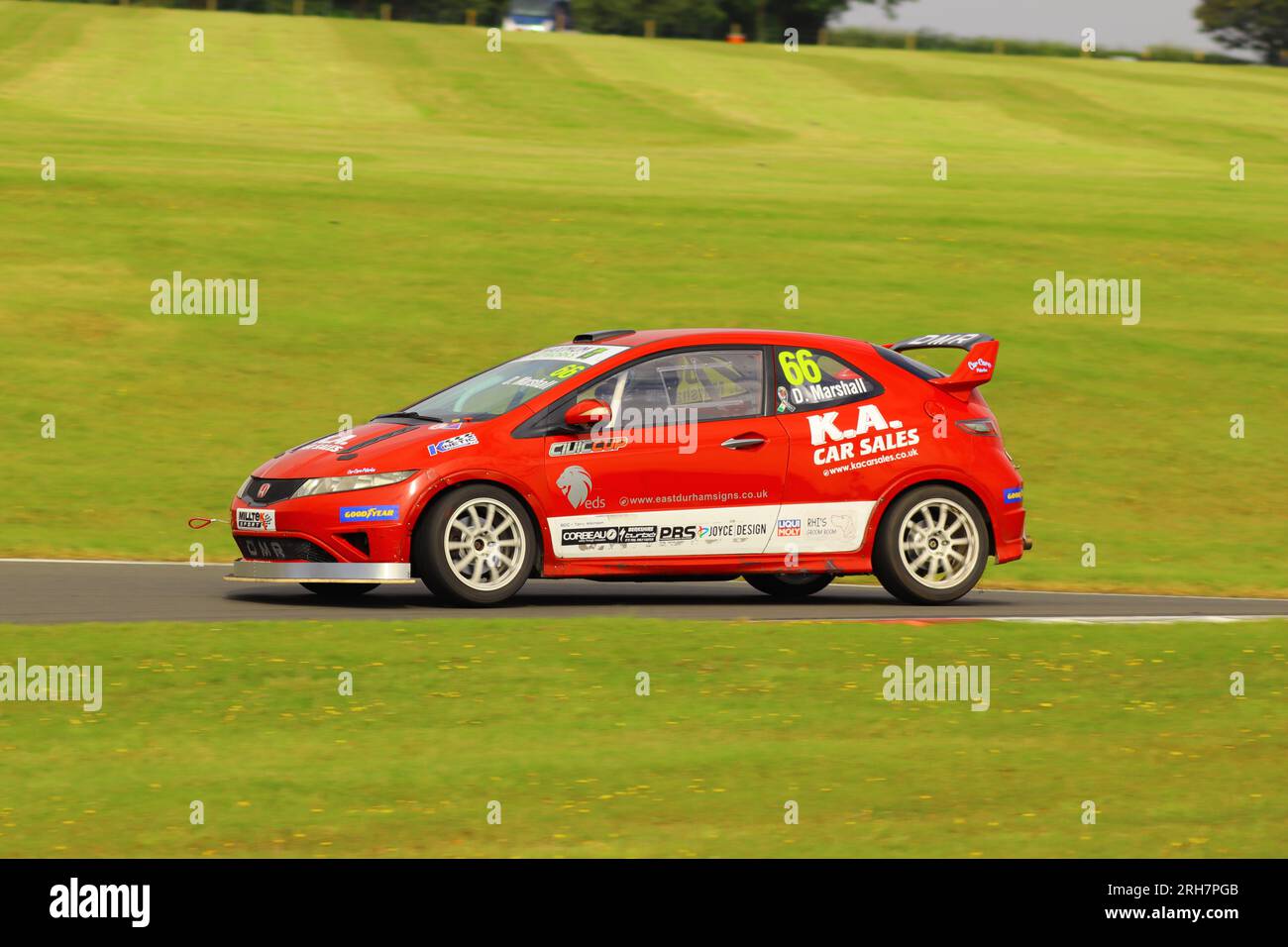 BRSCC SOMMERRENNEN-WOCHENENDE CADWELL PARK 2023 Stockfoto