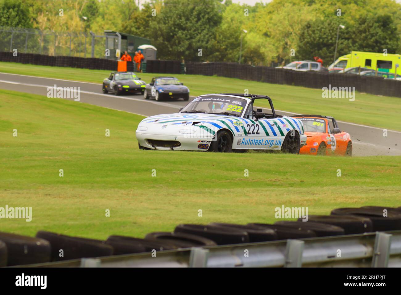 BRSCC SOMMERRENNEN-WOCHENENDE CADWELL PARK 2023 Stockfoto