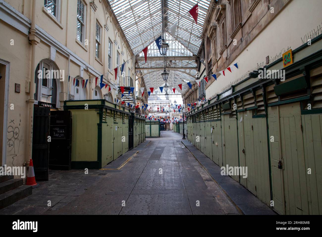 St. Nicholas Market in Bristol Stockfoto