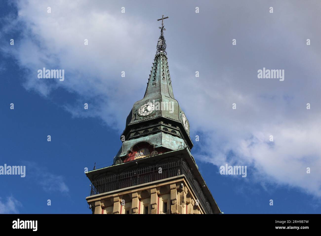 Subotica-Rathaus Stockfoto