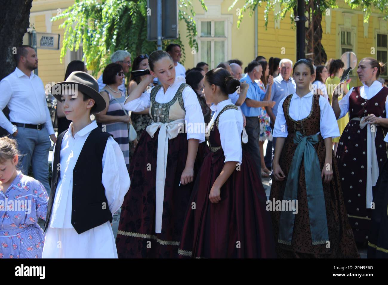 Junge mit Hut Stockfoto