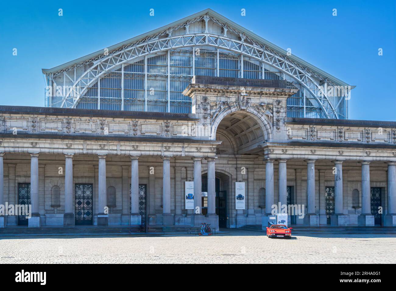 Autoworld-Museum in Brüssel Stockfoto