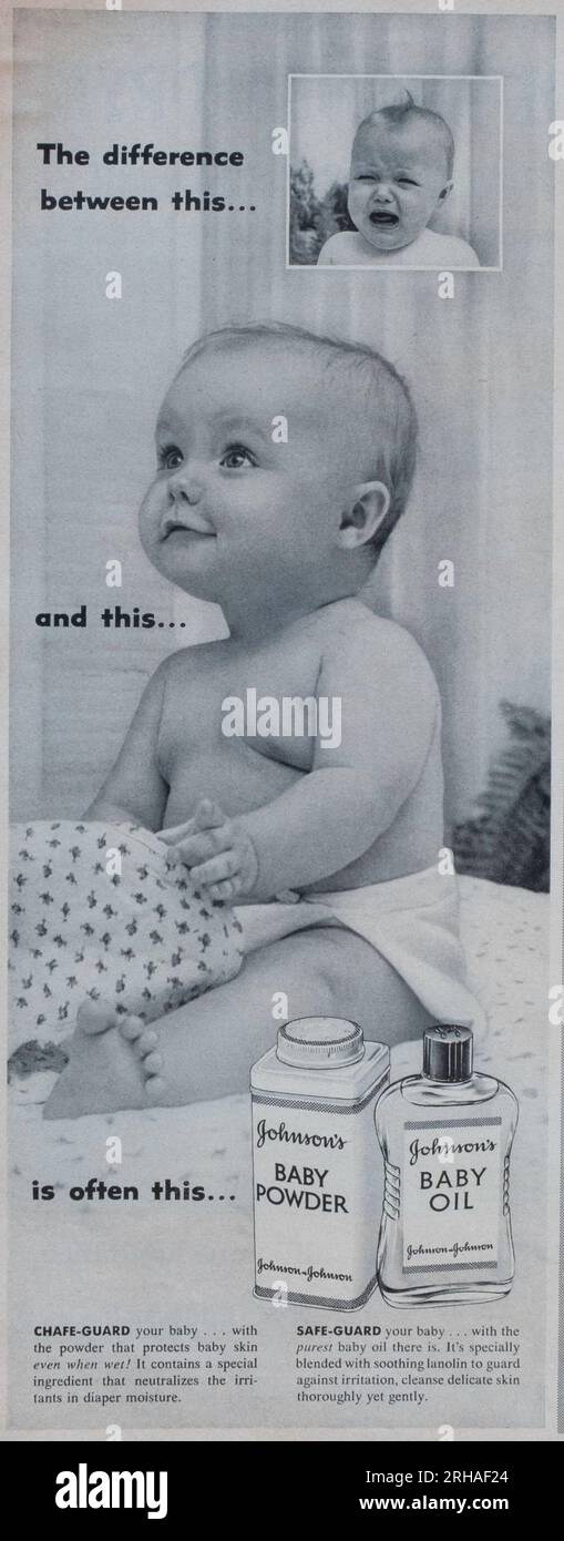 Oldtimer-Werbespot vom Juni 1957, „McCall's“-Magazin, USA Stockfoto